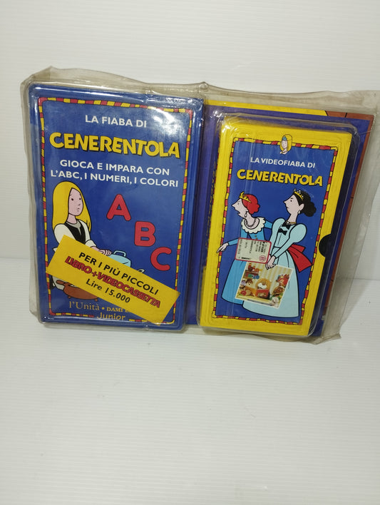 Cenerentola Libro +VHS Dami Editore l'Unità