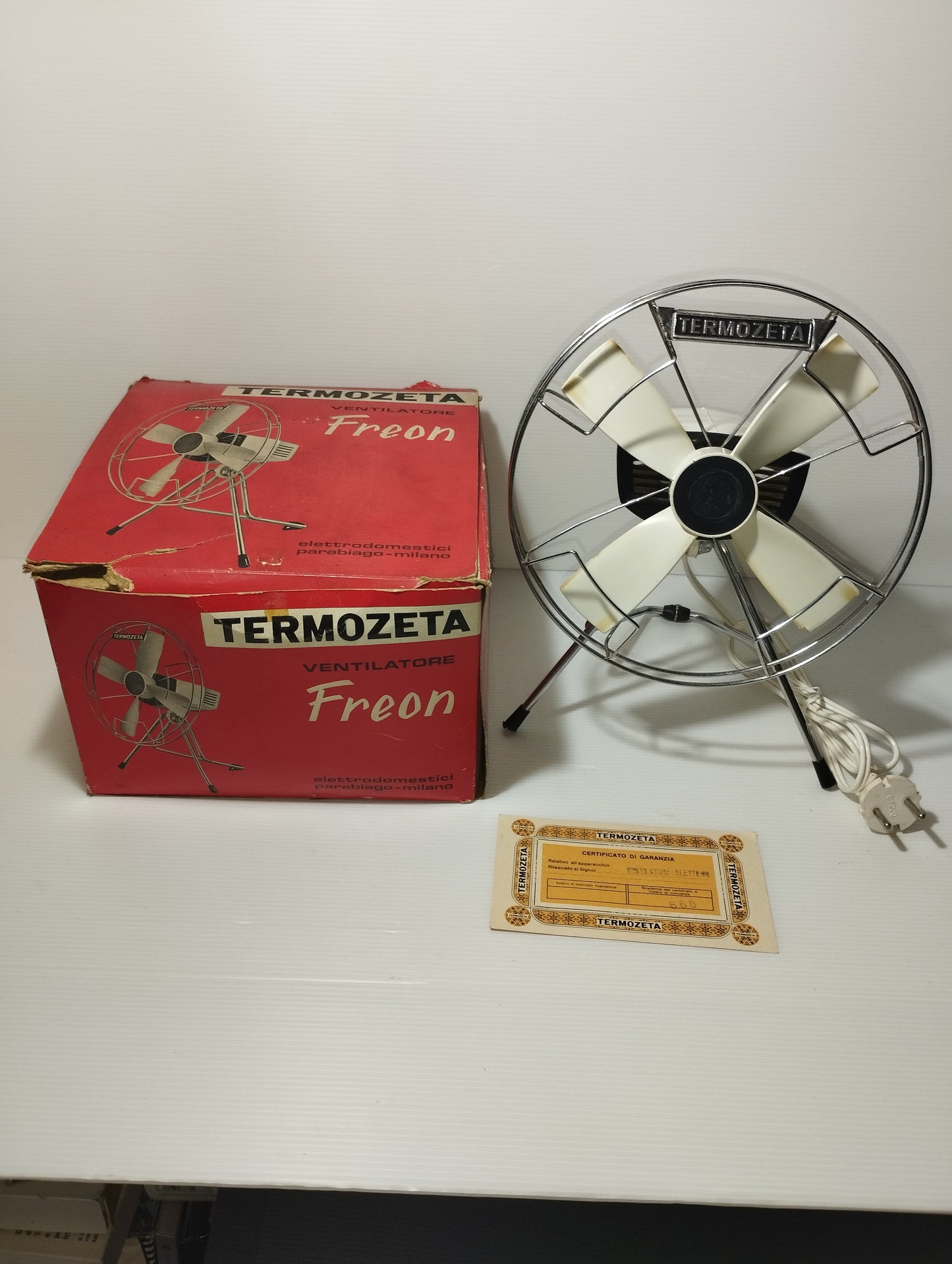 Termozeta Ventilatore Freon Anni 60
Made in Italy