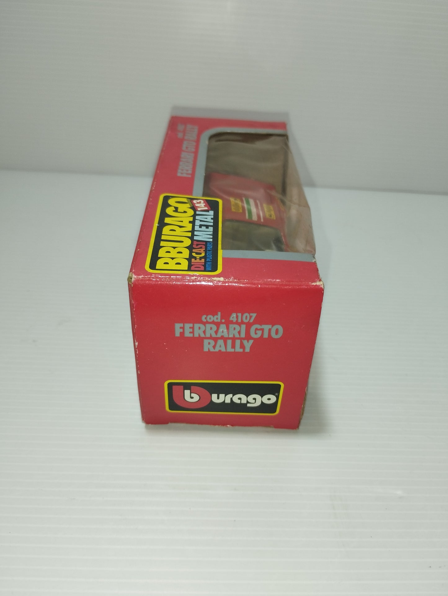 Ferrari GTO Rally Bburago
Scala 1:43
Cod.4107