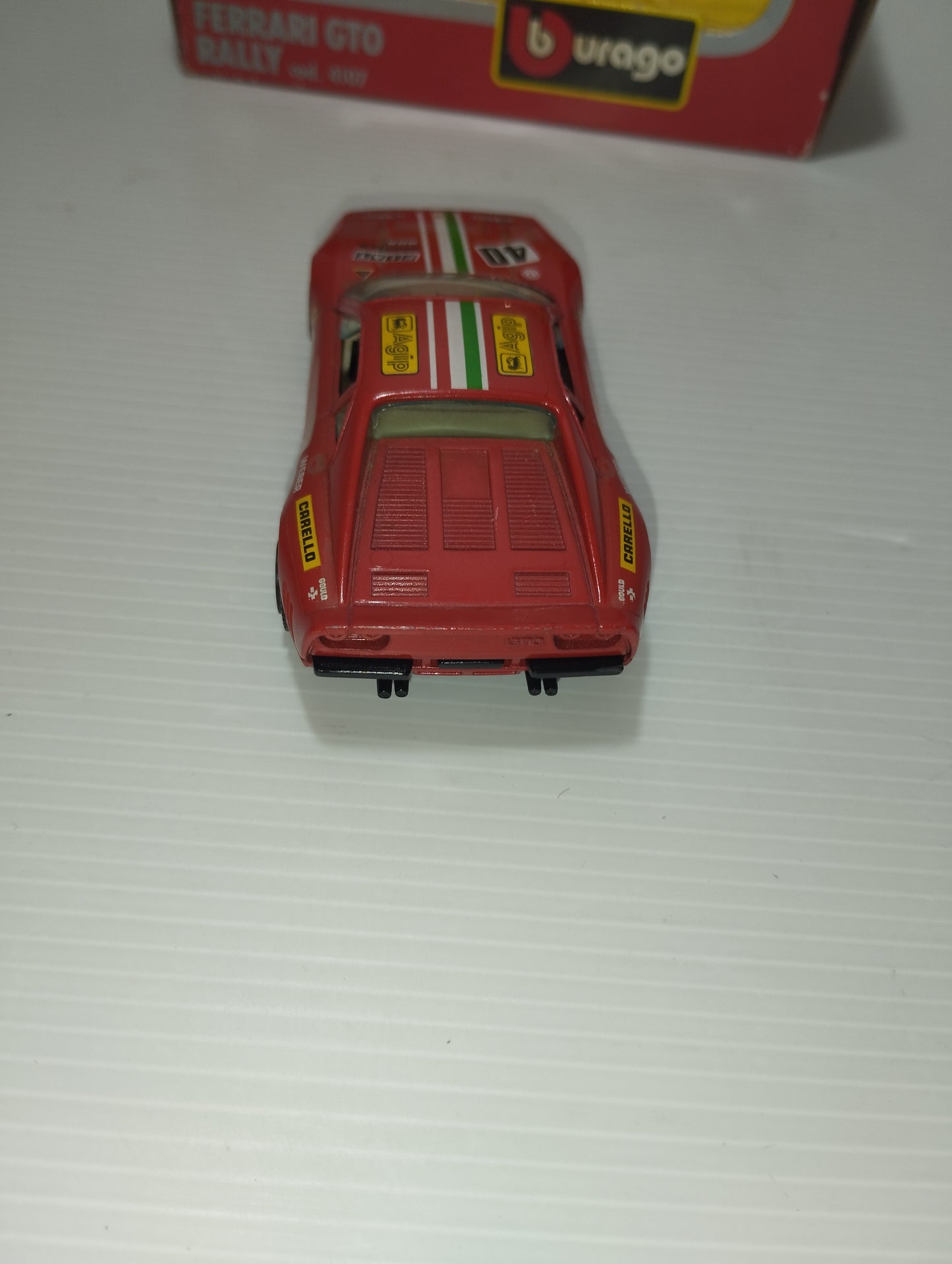 Ferrari GTO Rally Bburago
Scala 1:43
Cod.4107