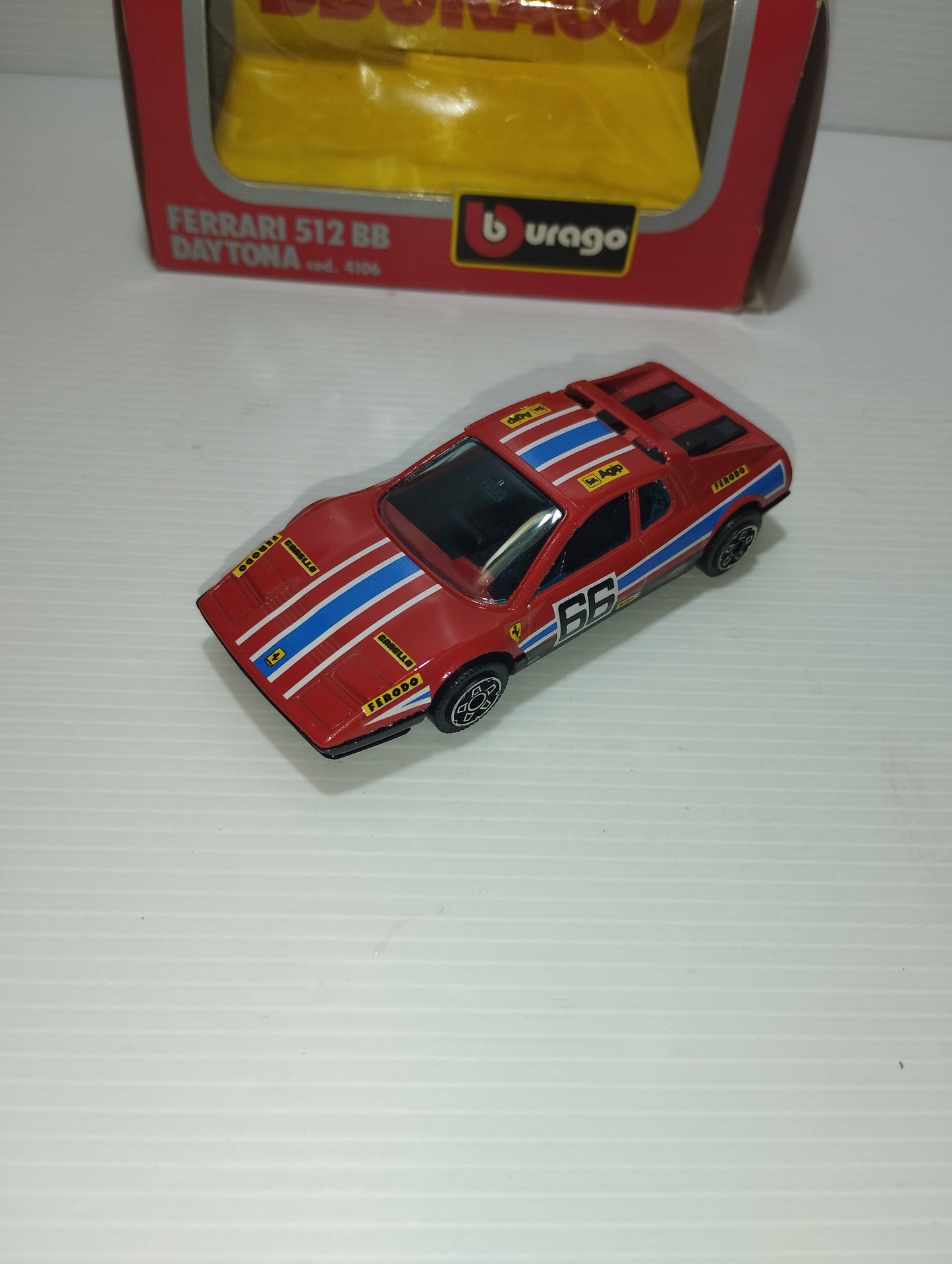 Ferrari 512 BB Daytona Bburago
Scala 1:43
Cod.4106