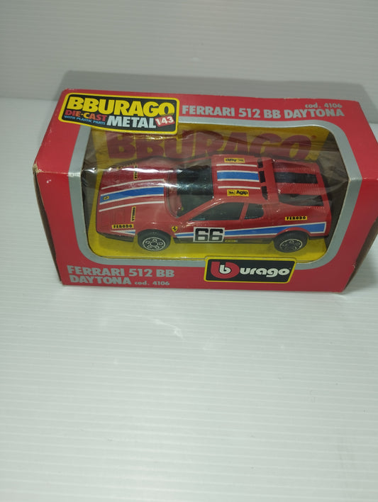 Ferrari 512 BB Daytona Bburago
Scala 1:43
Cod.4106