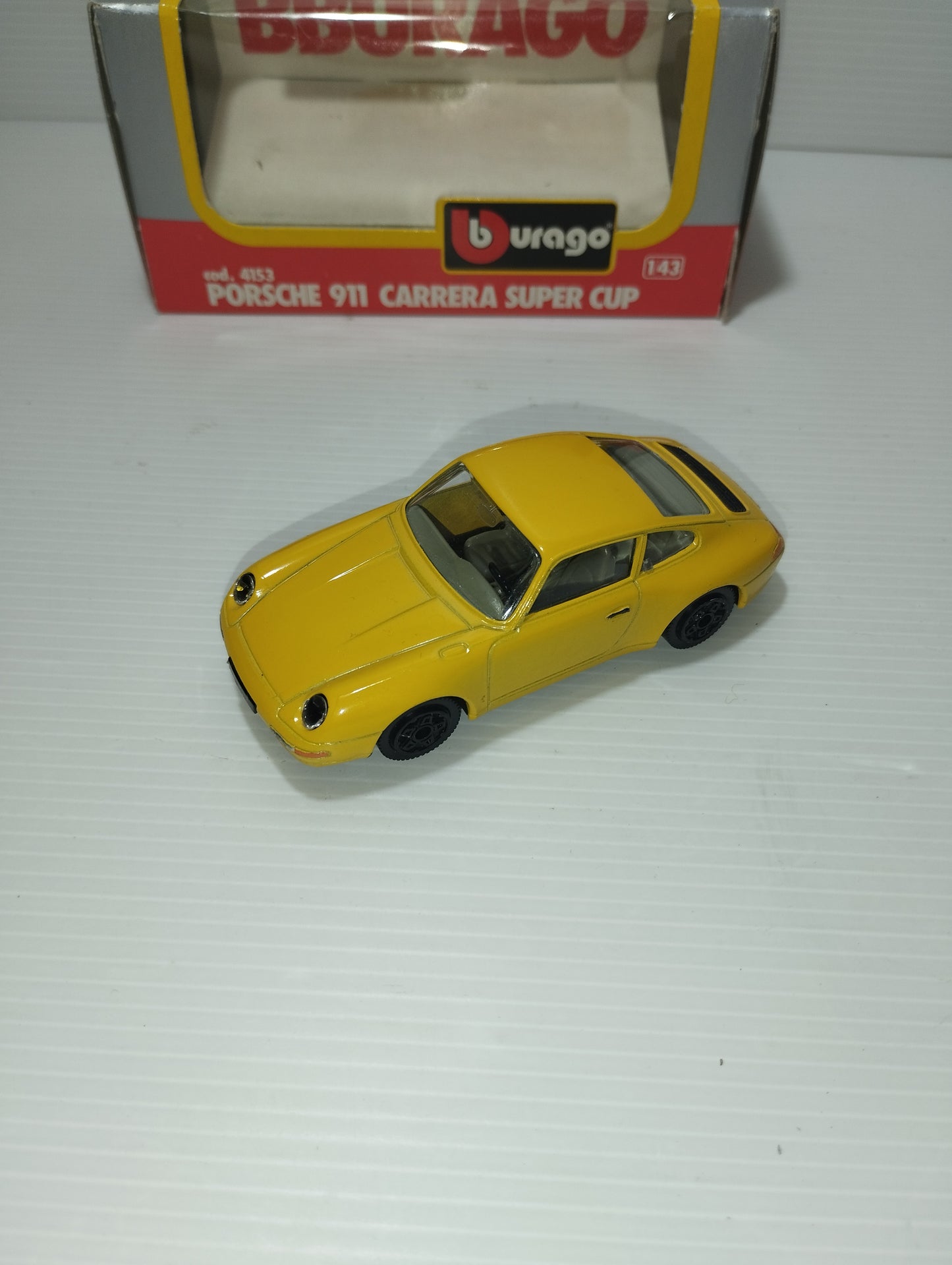 Porsche 911 Carrera Super Cup Bburago
Scala 1:43
Cod.4153