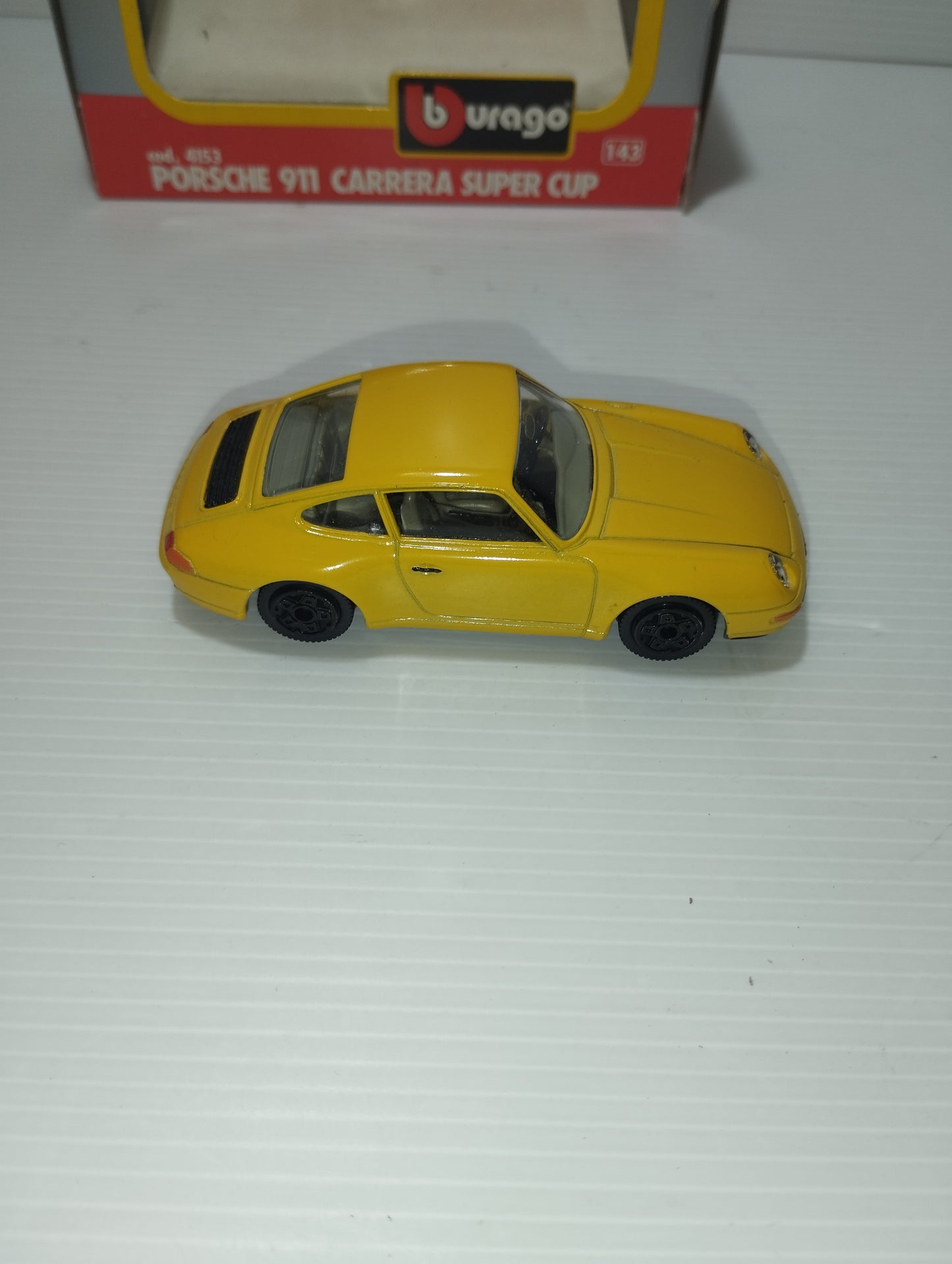 Porsche 911 Carrera Super Cup Bburago
Scala 1:43
Cod.4153