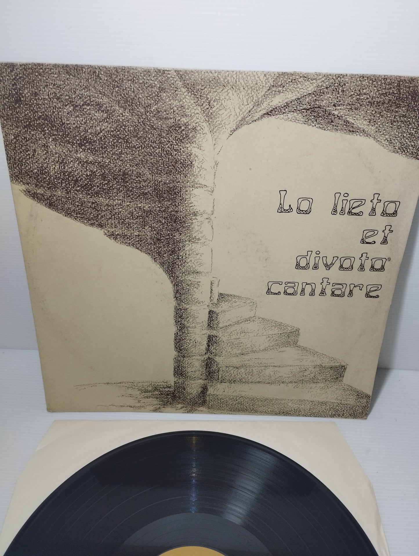 Lo Lieto Et Divoto Cantare Coro Polifonico di Varzo LP 33 Giri