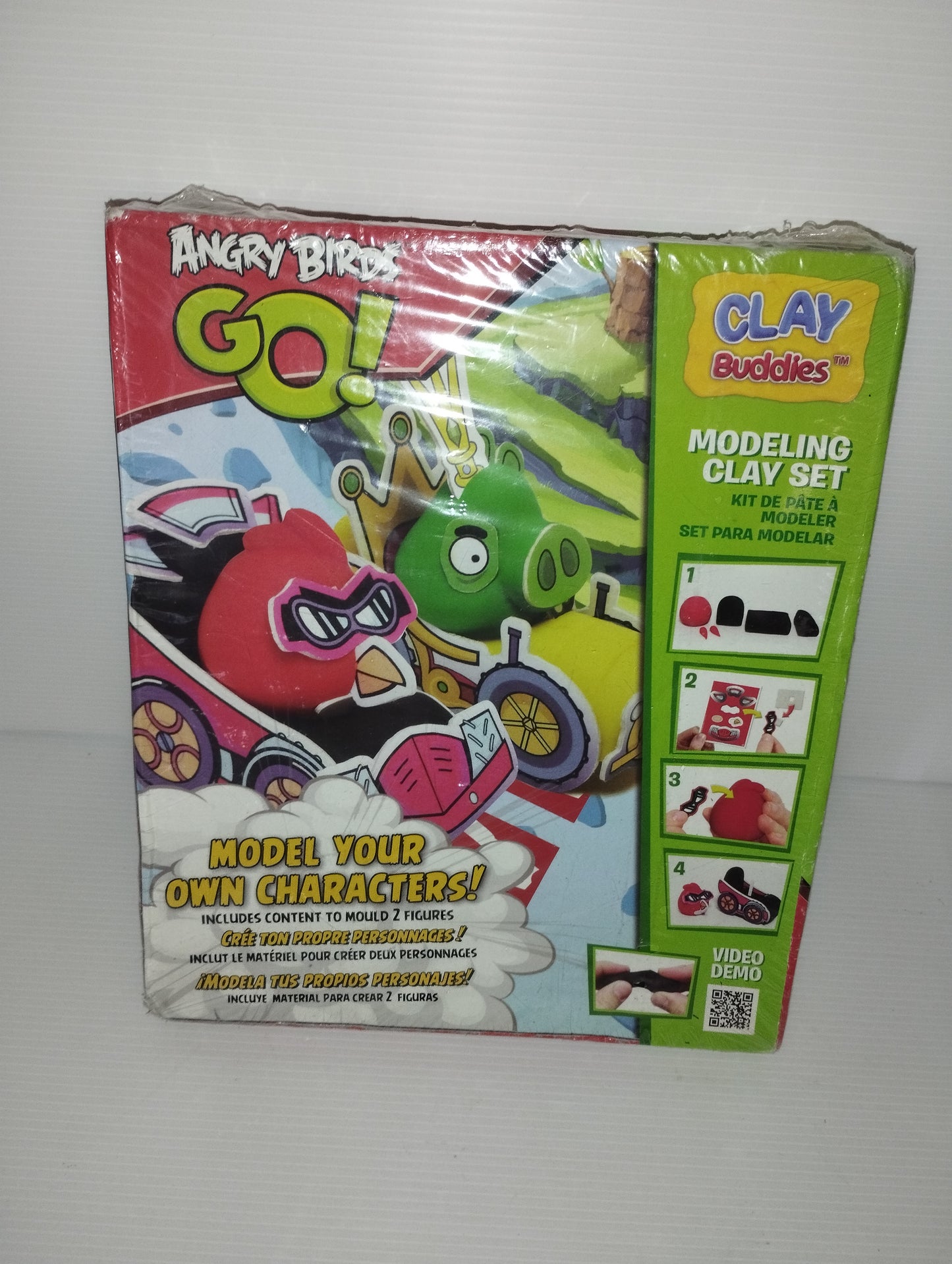 Angy Birds Go Modeling Clay Set
Pasta da gioco da modellare