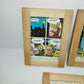 Collezione 5 Quadretti Con Cartoline Fumetto Vintage