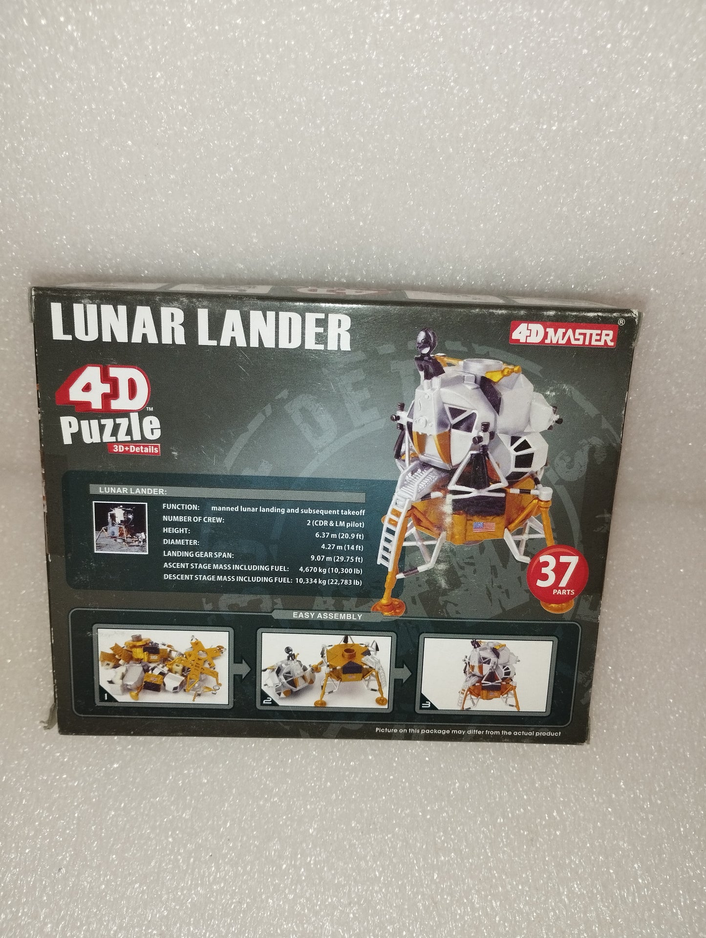 Lunar Lander Puzzle 4D  Master Scala 1:100