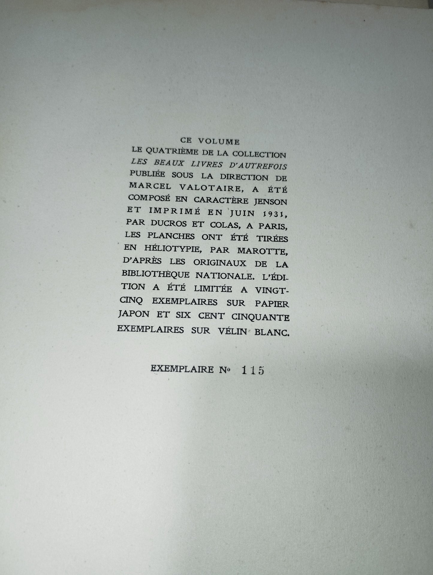 Livres Di XVI Siècle Etude par Robert Brun
Edito nel 1931 da Henry Babou Editeur Parigi