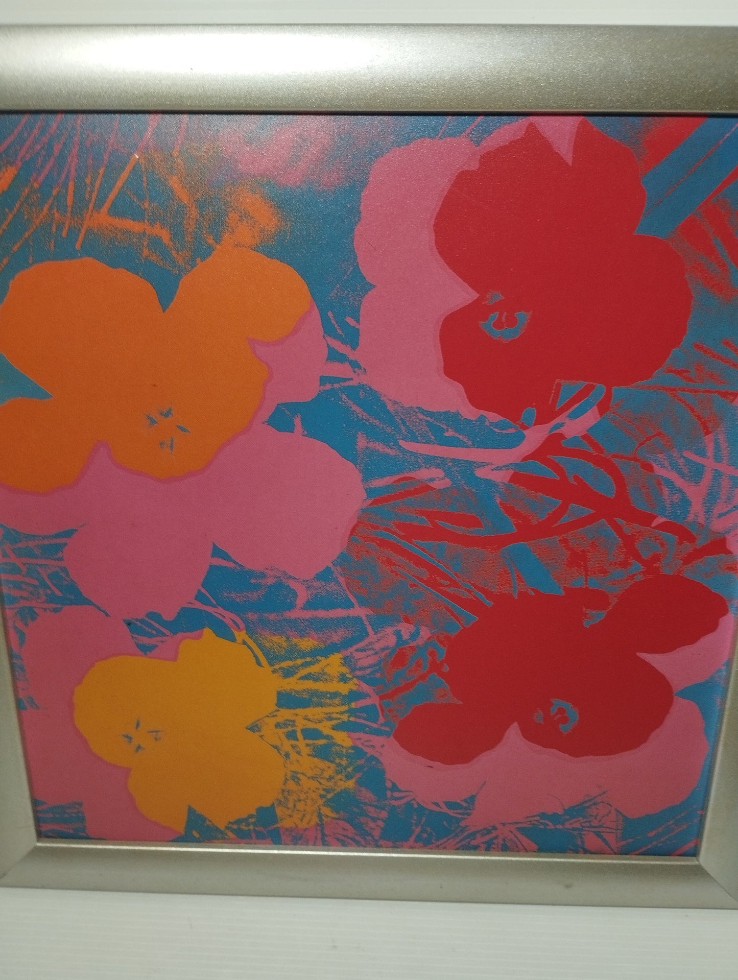 Andy Warhol Fiori Astratti Stampa Su Pannello con cornice

Misure 32 X 31