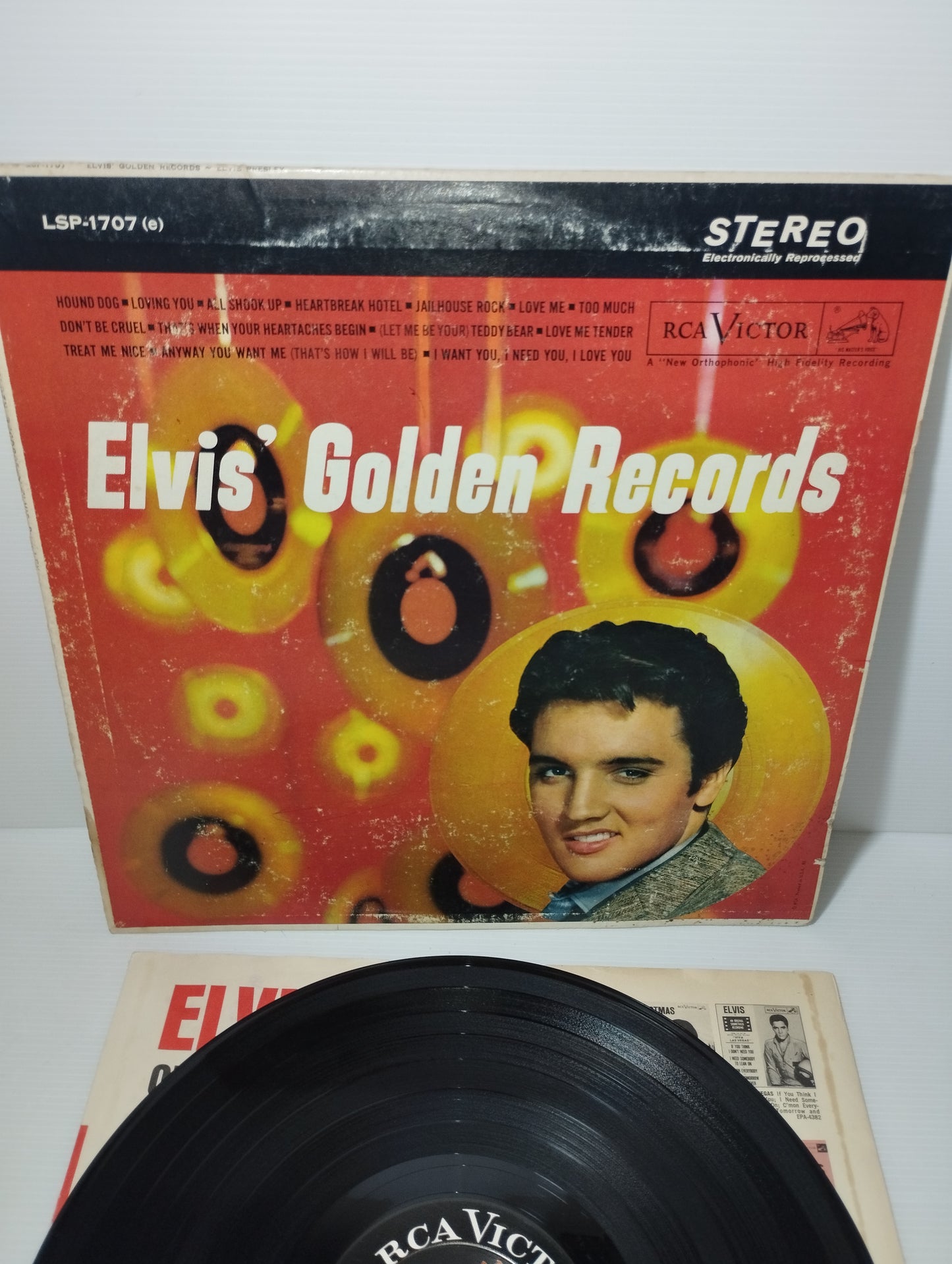 Elvis' Golden Records Elvis Presley
Edito da RCA Victor LSP 1707
Stampa Americana Stereo