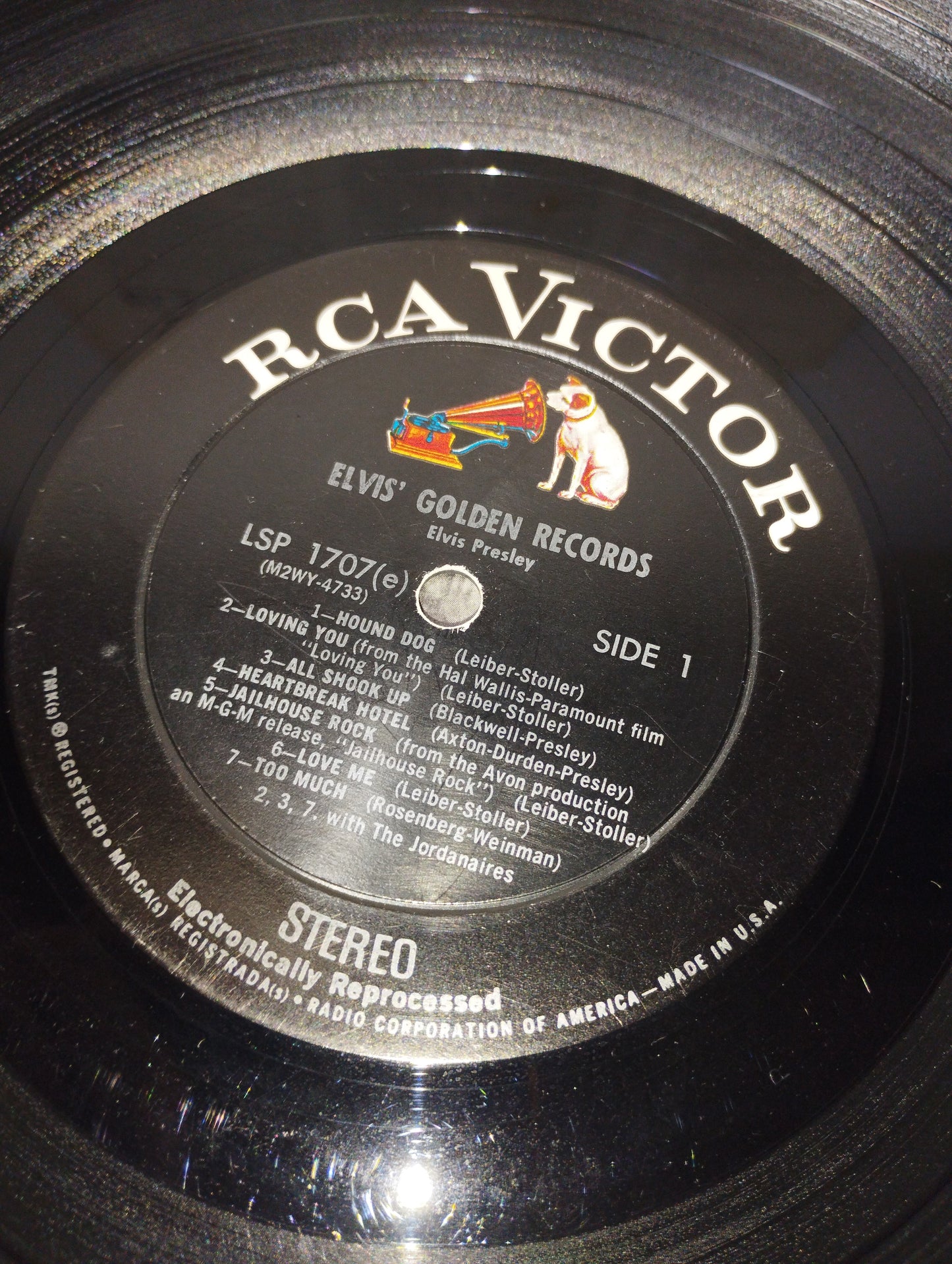 Elvis' Golden Records Elvis Presley
Edito da RCA Victor LSP 1707
Stampa Americana Stereo