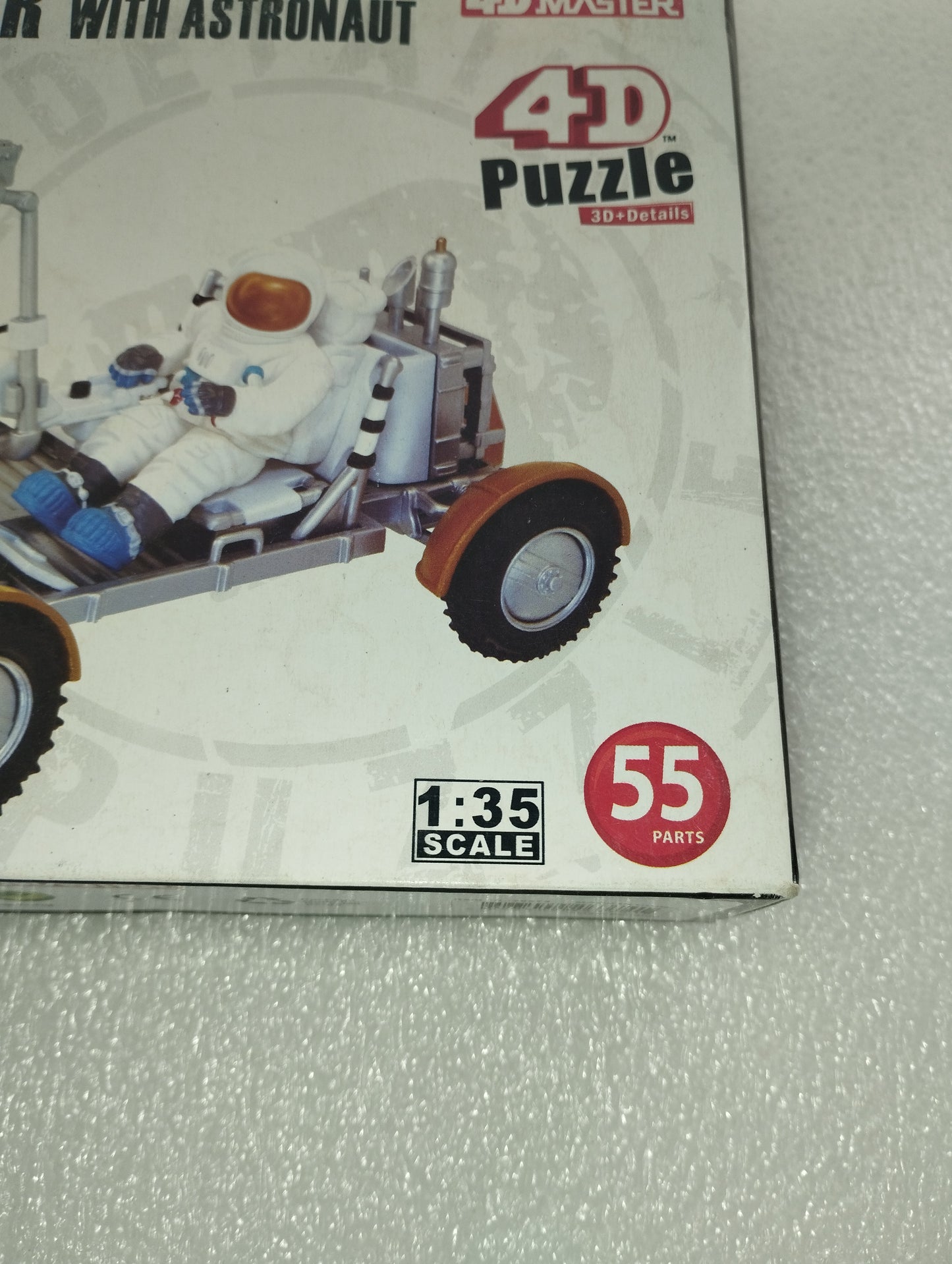 Lunar Rover con astronauta Puzzle 4D  Master Scala 1:35