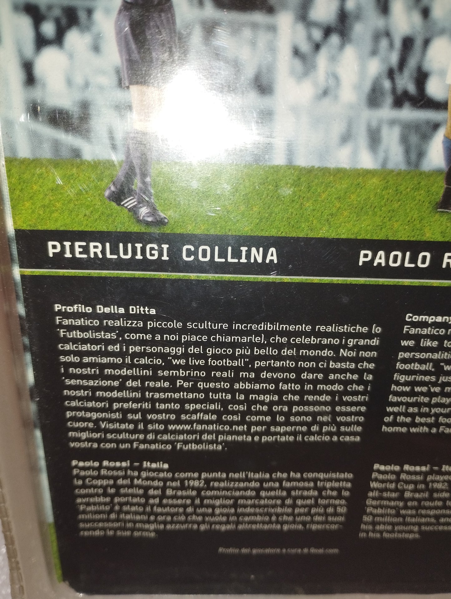 Scultura Paolo Rossi Futbolistas Fanatico
In resina