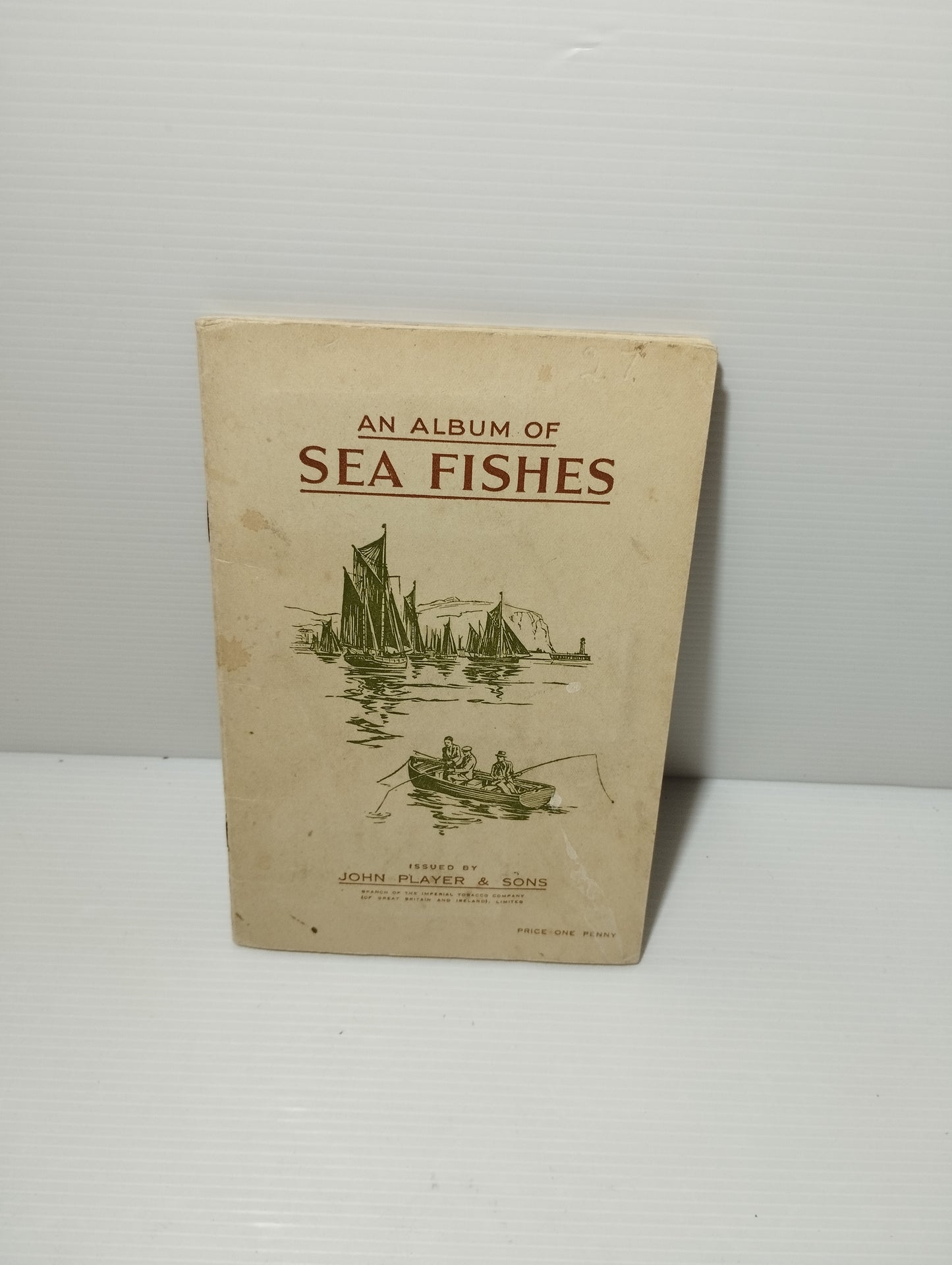 Sea Fishes  Antico Album Figurine Prodotto da John Player &Sons Cigarettes
Great Britains