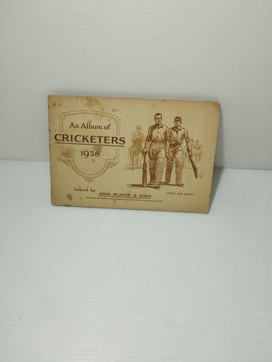 Cricketers 1938 Antico Album Figurine Prodotto da John Player &Sons Cigarettes
Great Britains