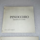 2 Libretti Pinocchio Riduzione Di M.Leone Vintage