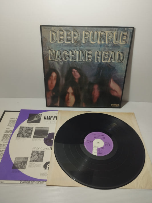 Machine Head Deep Purple LP 33 Giri Edito da Pathe Marconi cod.2 C 064-93261