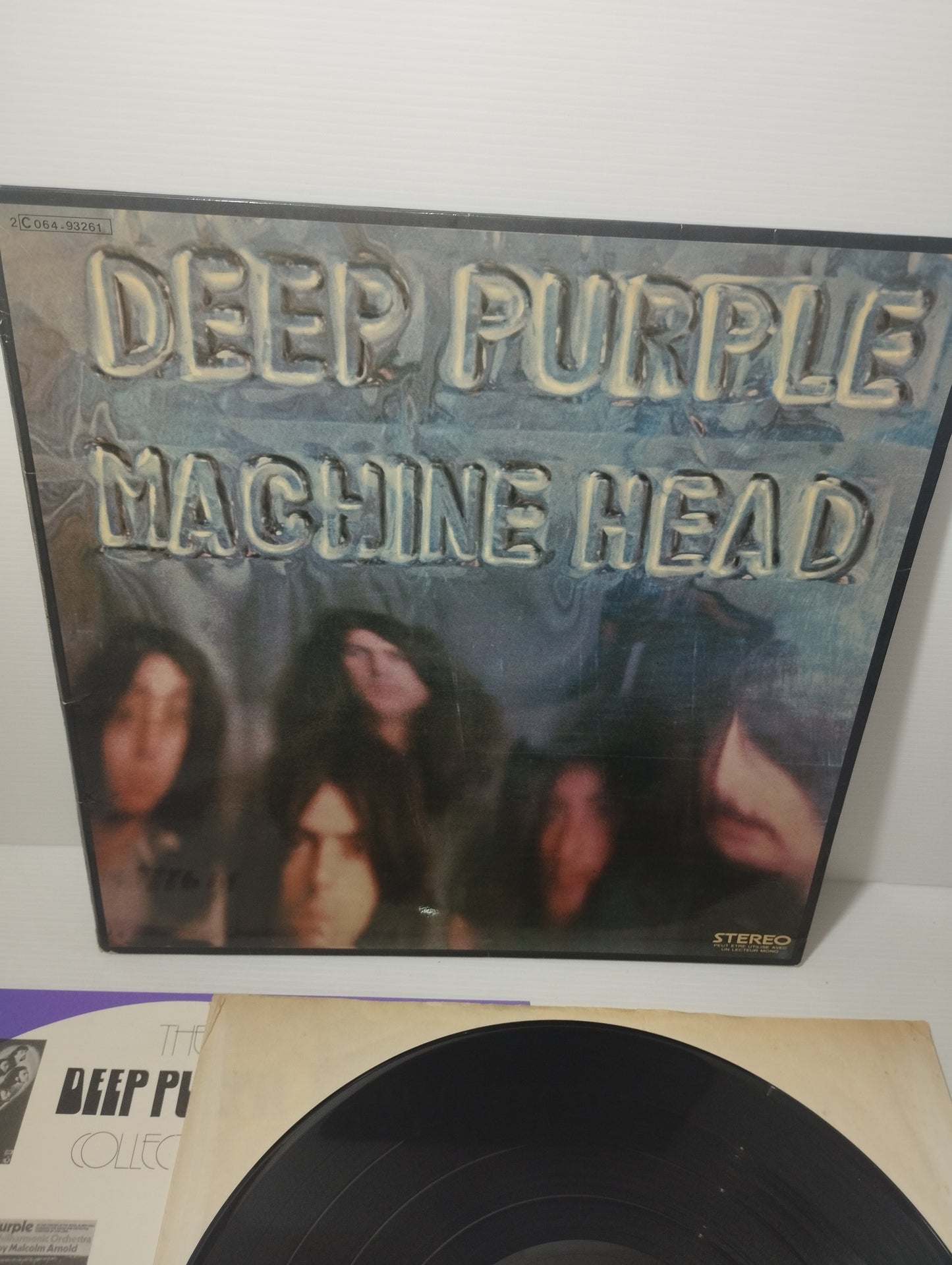 Machine Head Deep Purple LP 33 Giri Edito da Pathe Marconi cod.2 C 064-93261