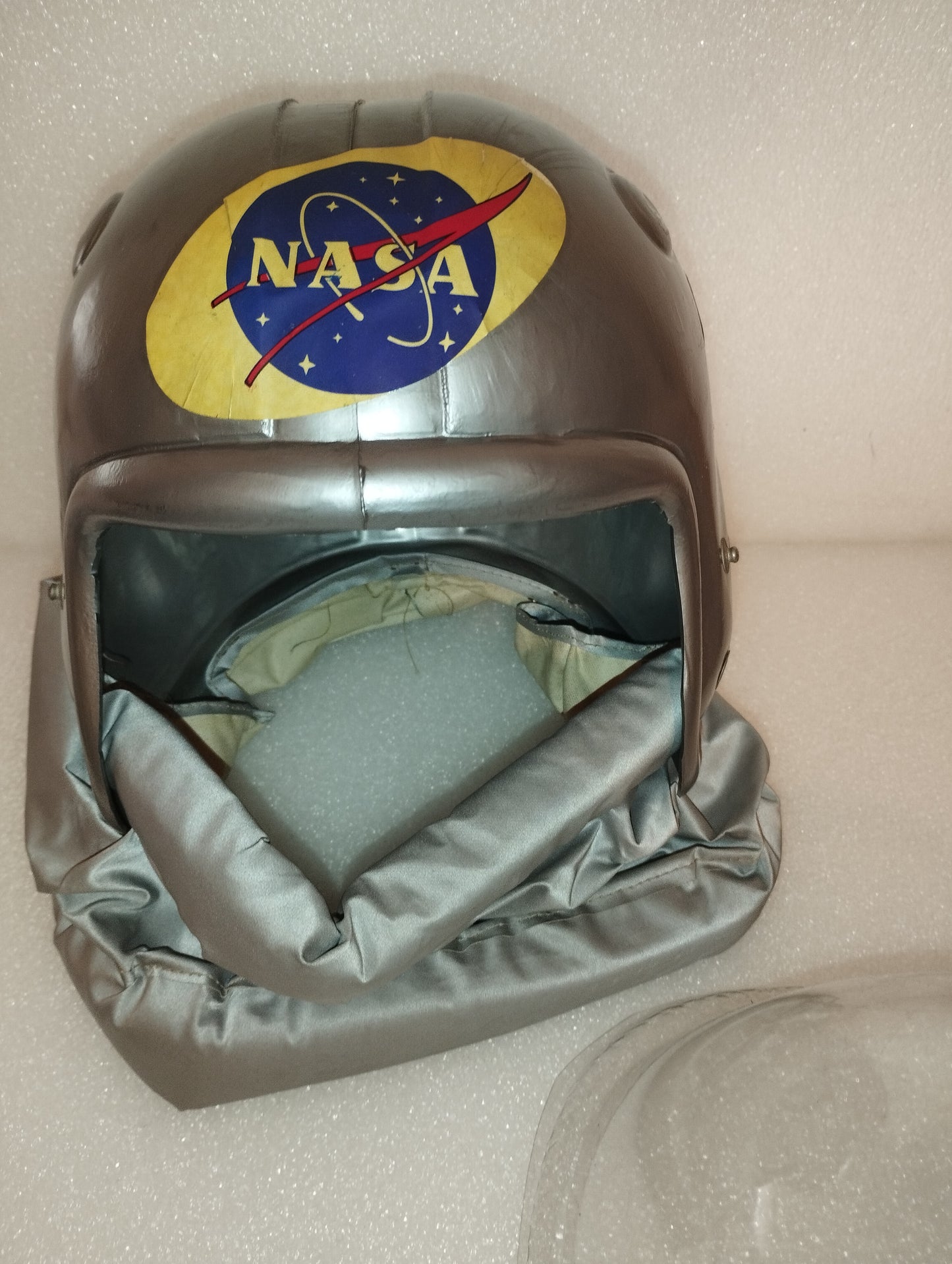 Casco Astronauta Nasa Anni 60/70 Misura Piccola per collezionismo