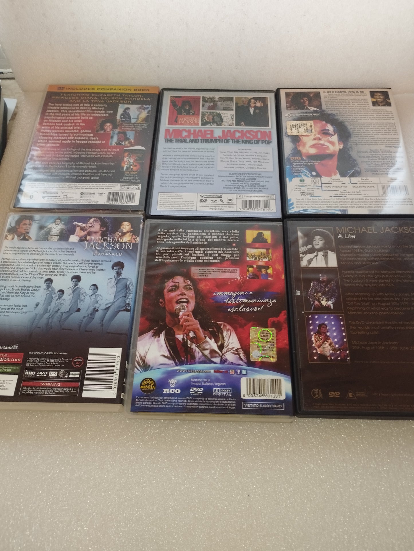 Michael Jackson Collection 19 DVD