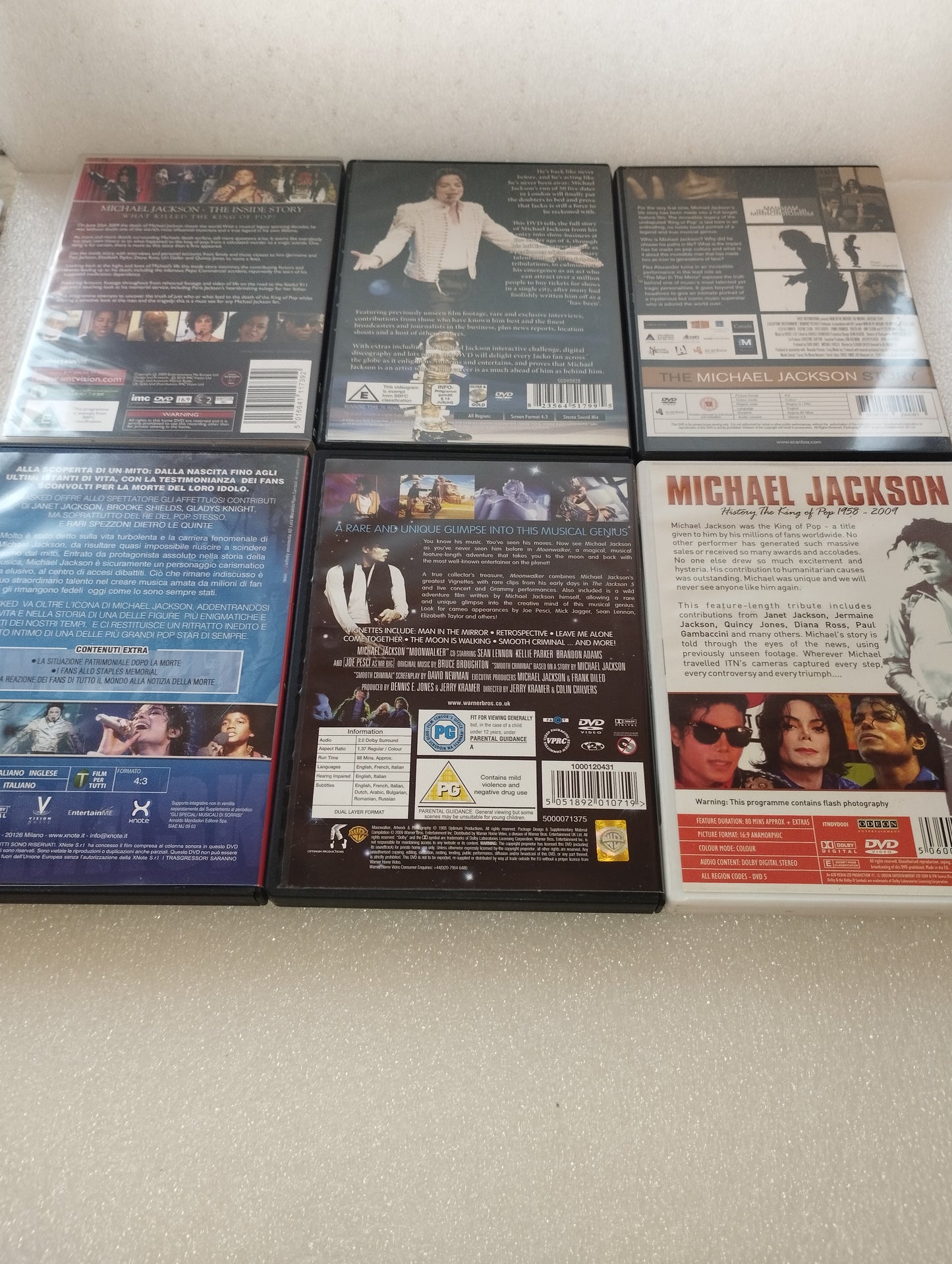 Michael Jackson Collection 19 DVD