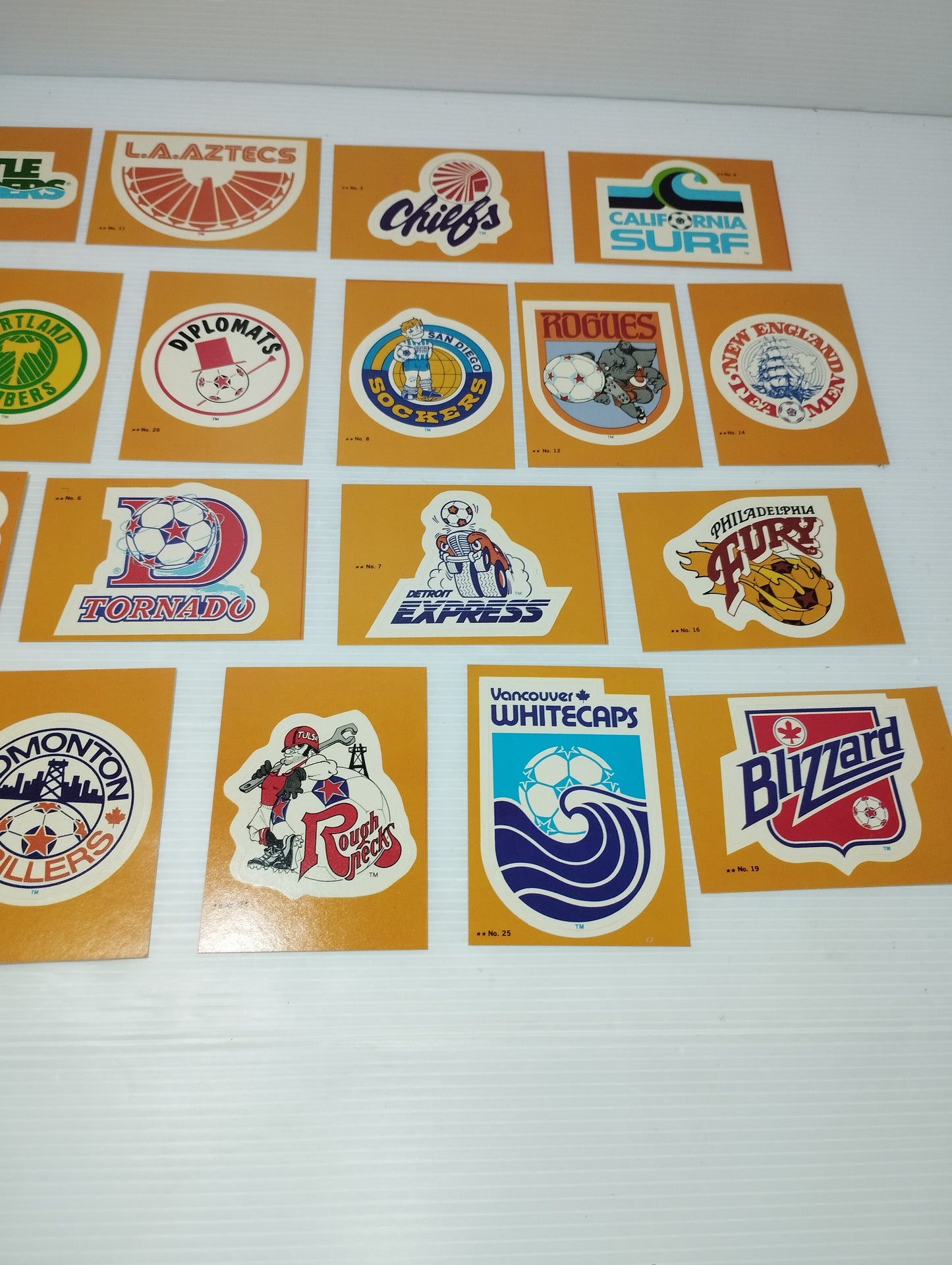 24  Cards NASL Marketing
Anno 1979
Printed in U.S.A.