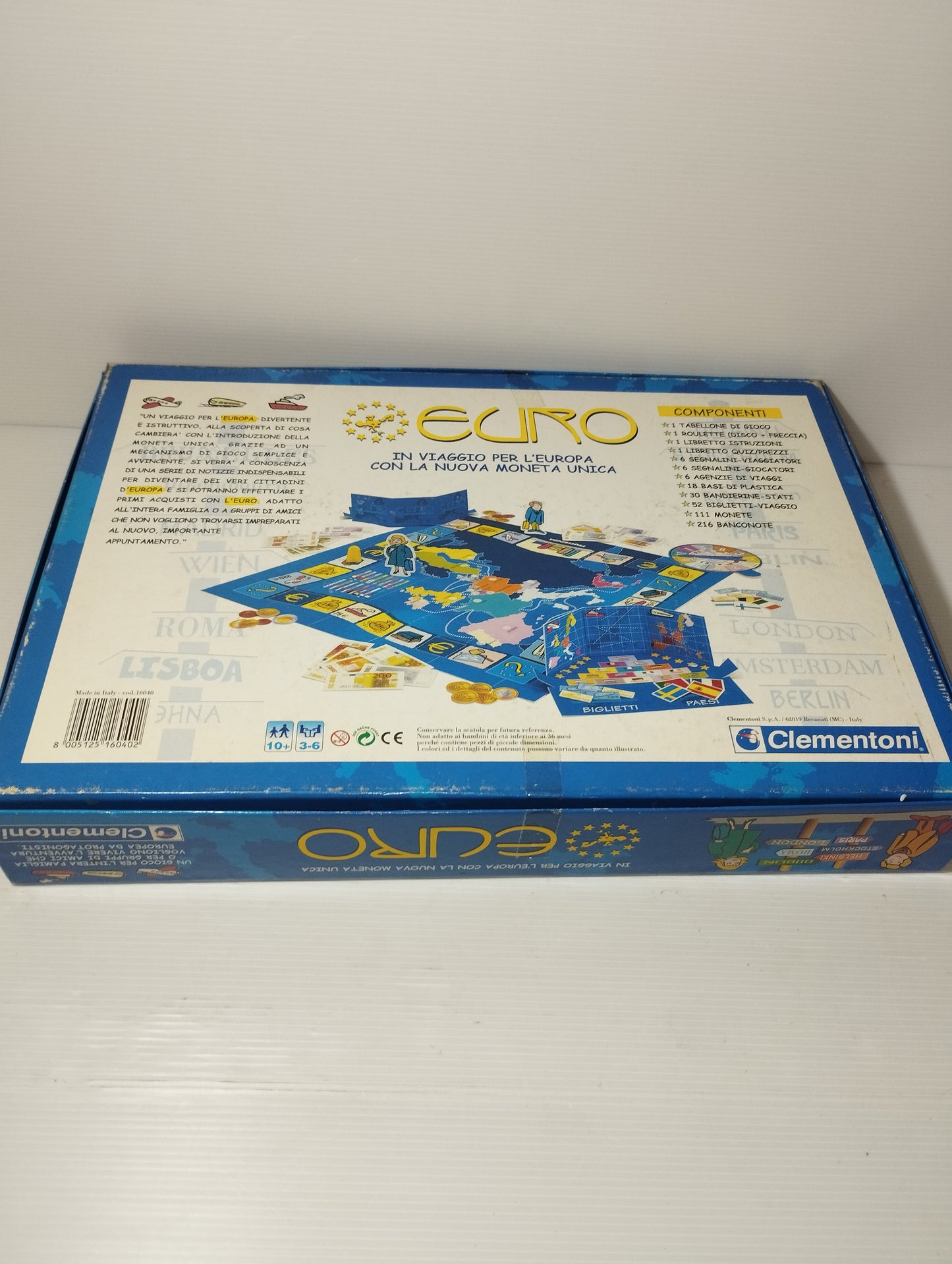 Gioco Da Tavolo Euro Clementoni
Made in Italy LEGGI DESCRIZIONE