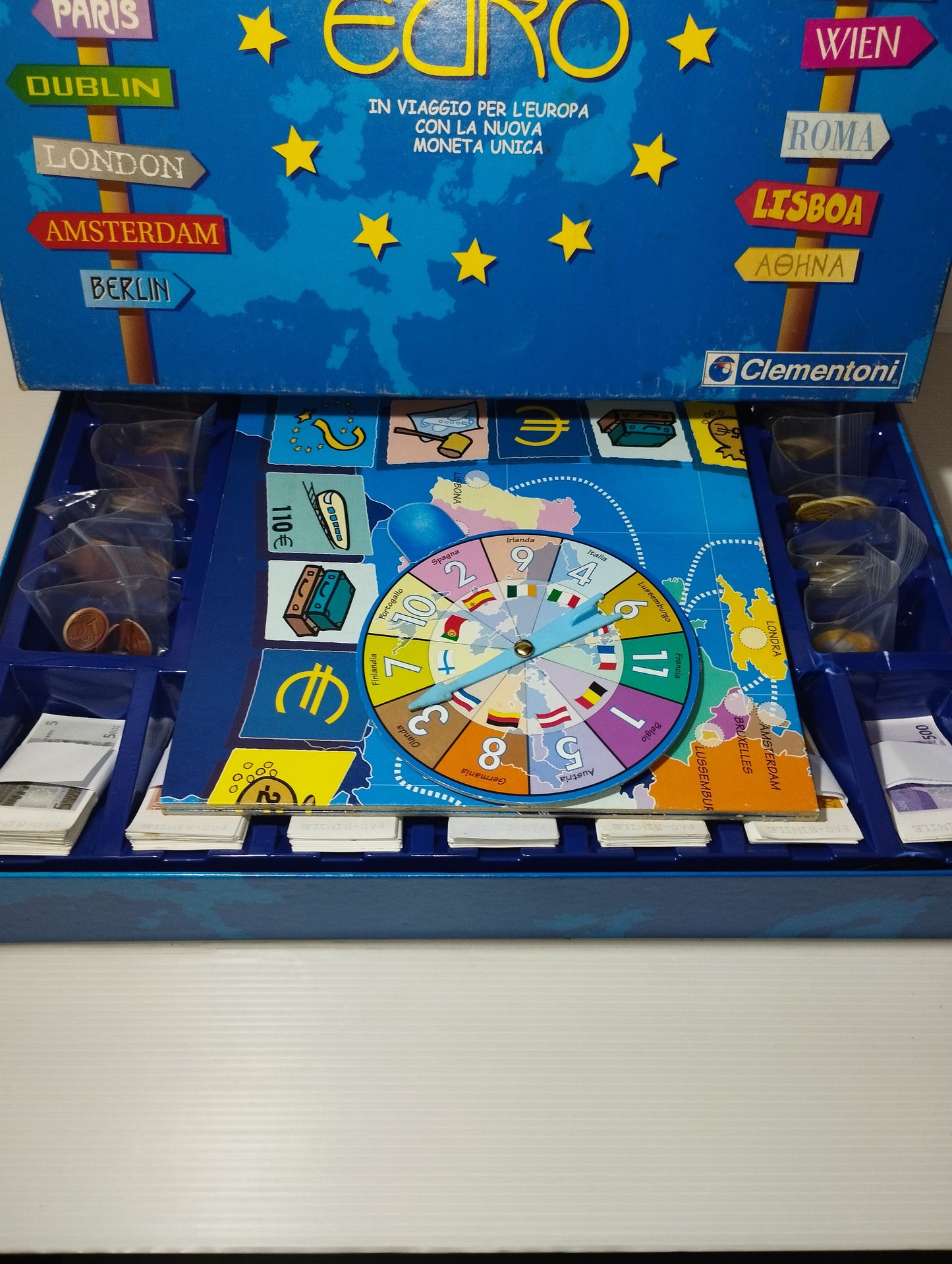 Gioco Da Tavolo Euro Clementoni
Made in Italy LEGGI DESCRIZIONE