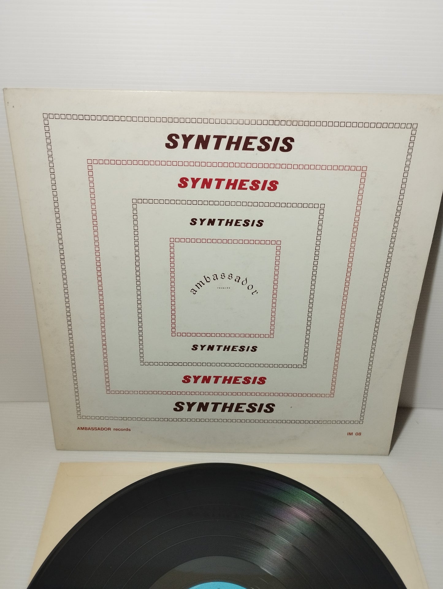 Synthesis Stefano Busà LP 33 Giri
Edito da  Ambassador Cod.IM08
Genere:Electronic Pop
Disco Promozionale