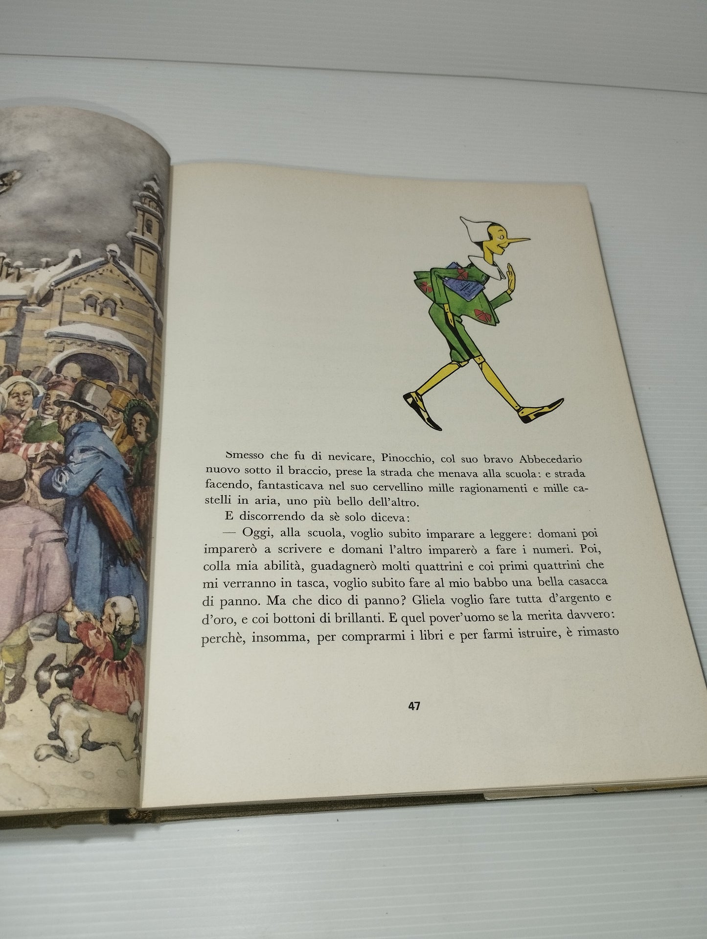 Pinocchio Illustrazioni di A.Mussino
Edito nel 1971 da Giunti Bemporad Marzocco