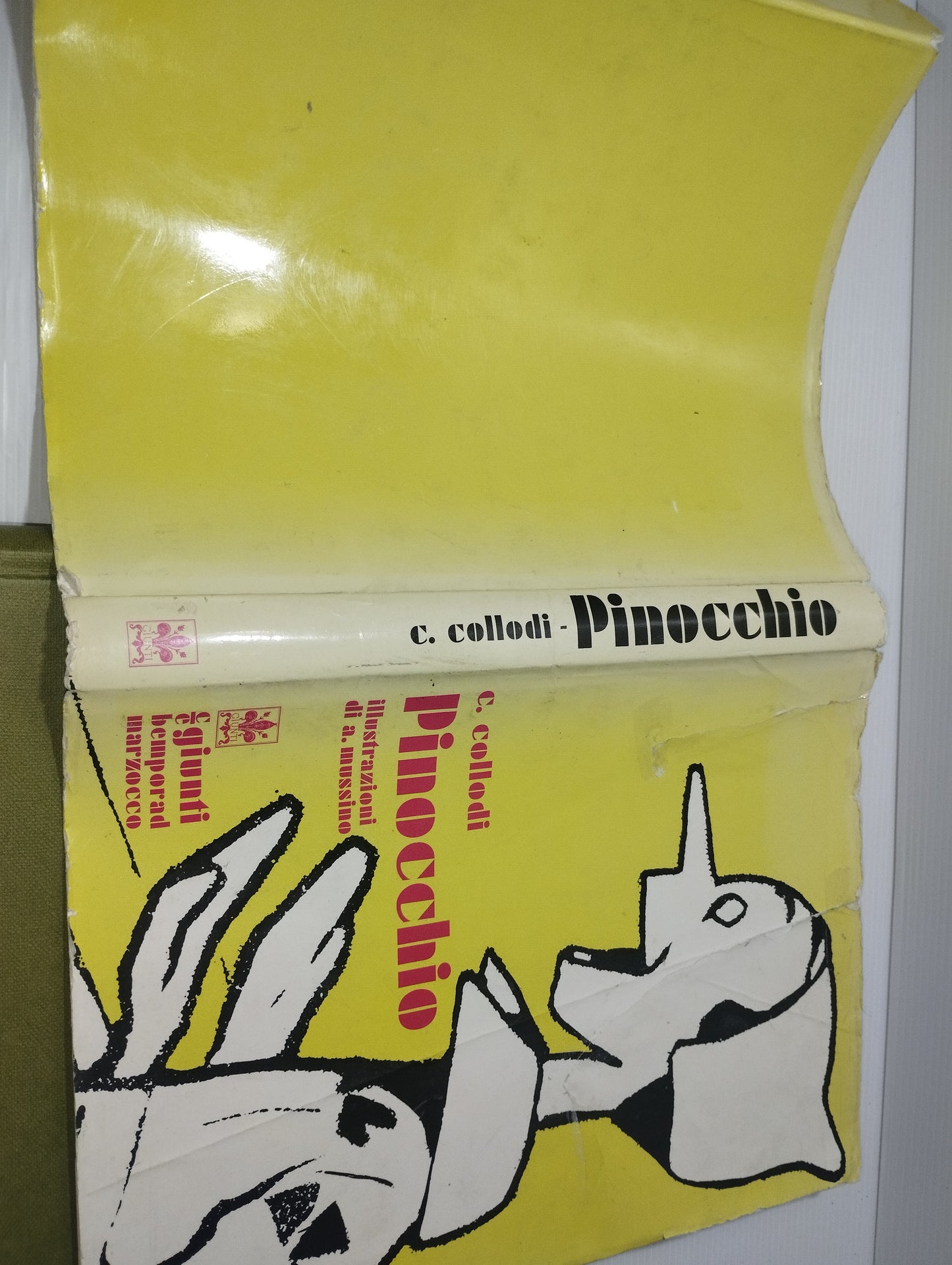 Pinocchio Illustrazioni di A.Mussino
Edito nel 1971 da Giunti Bemporad Marzocco