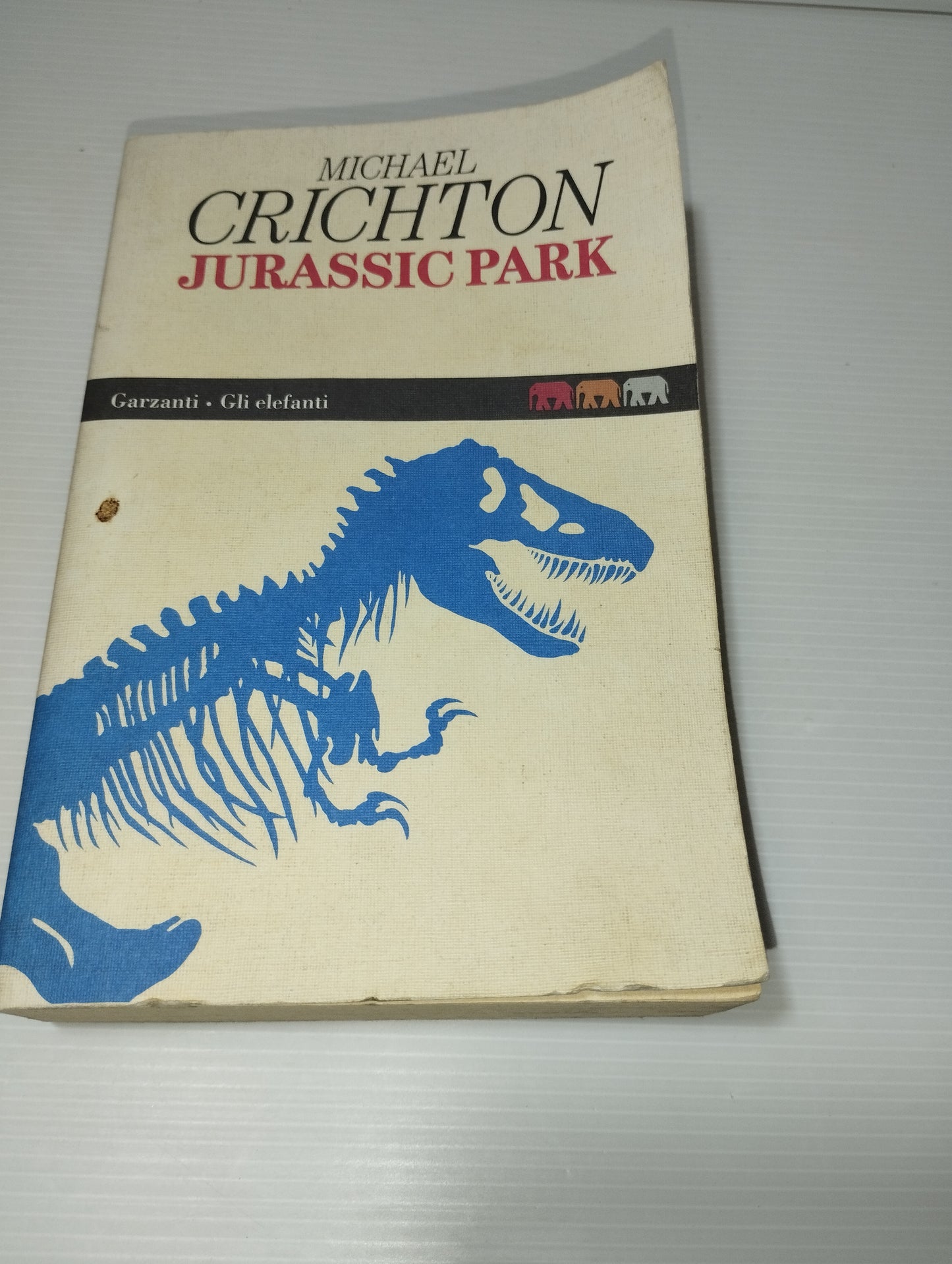 Jurassic Park M.Crichton
Garzanti Gli Elefanti
Prima Edizione Novembre 1995