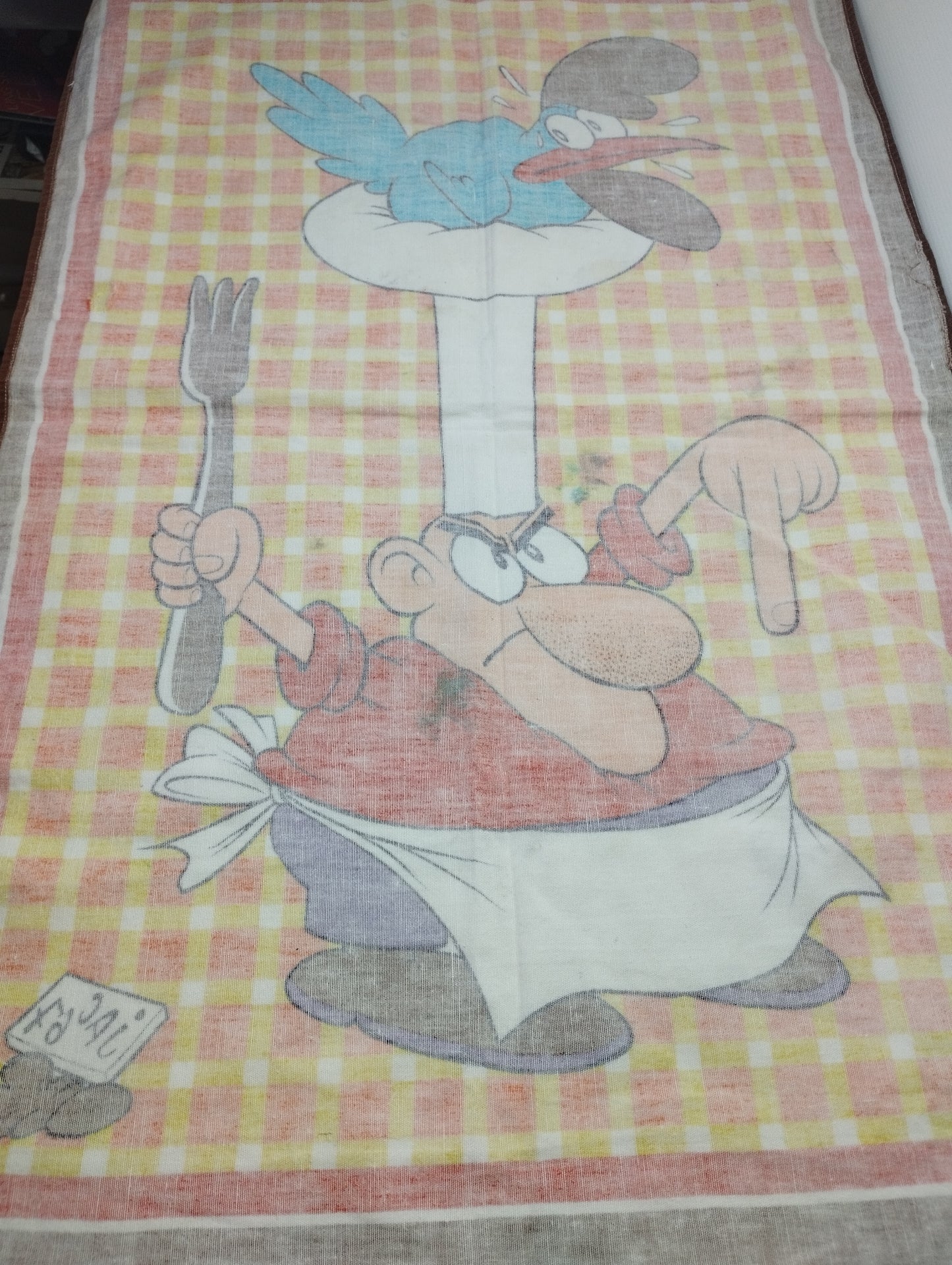 Jacovitti 67 Stampa Su Telo Bassetti Anni 60/70
Dimensioni 75 x 49 cm circa