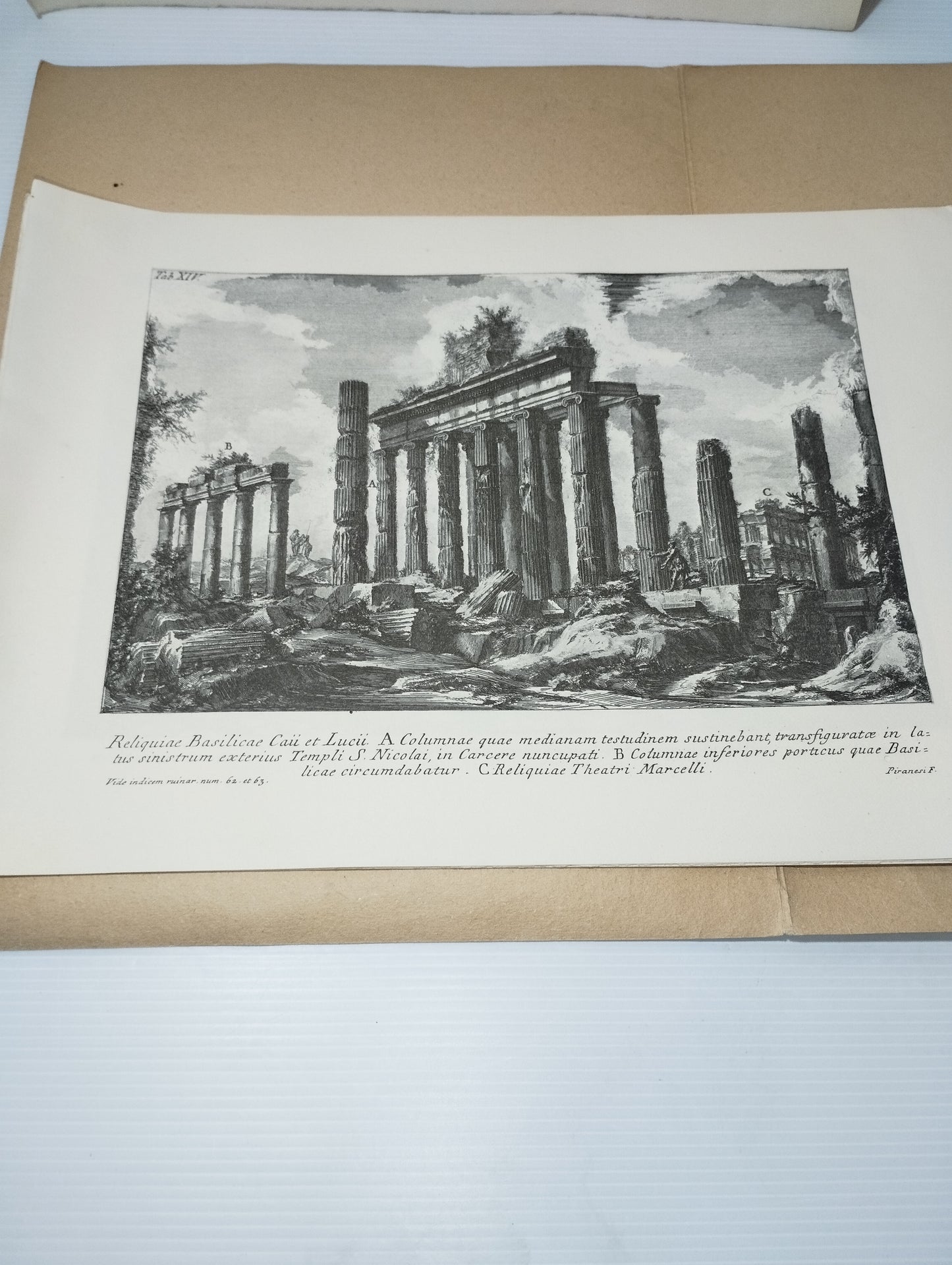 Roma Antichità Romane 6 Incisioni Giambattista Piranesi