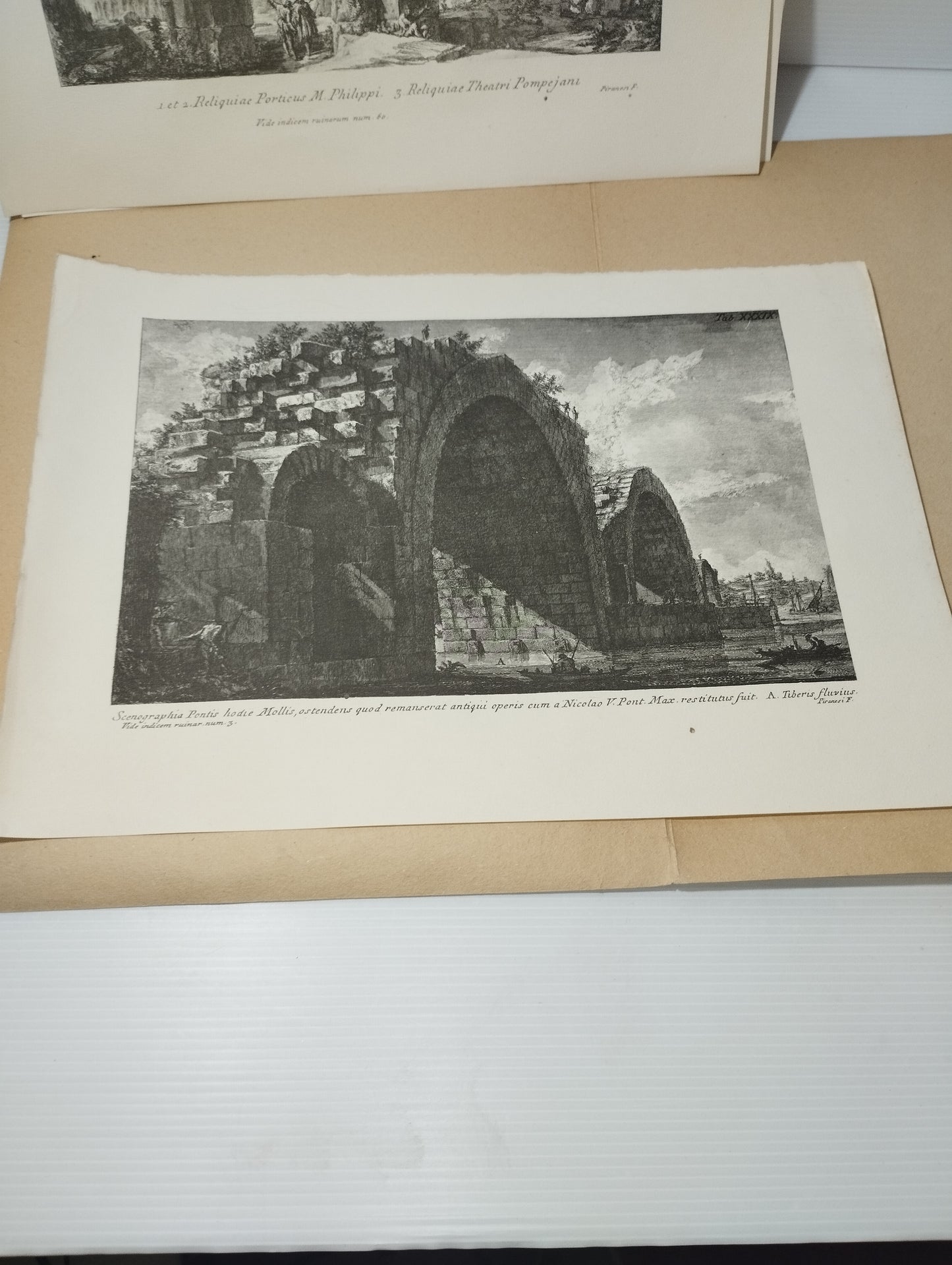 Roma Antichità Romane 6 Incisioni Giambattista Piranesi