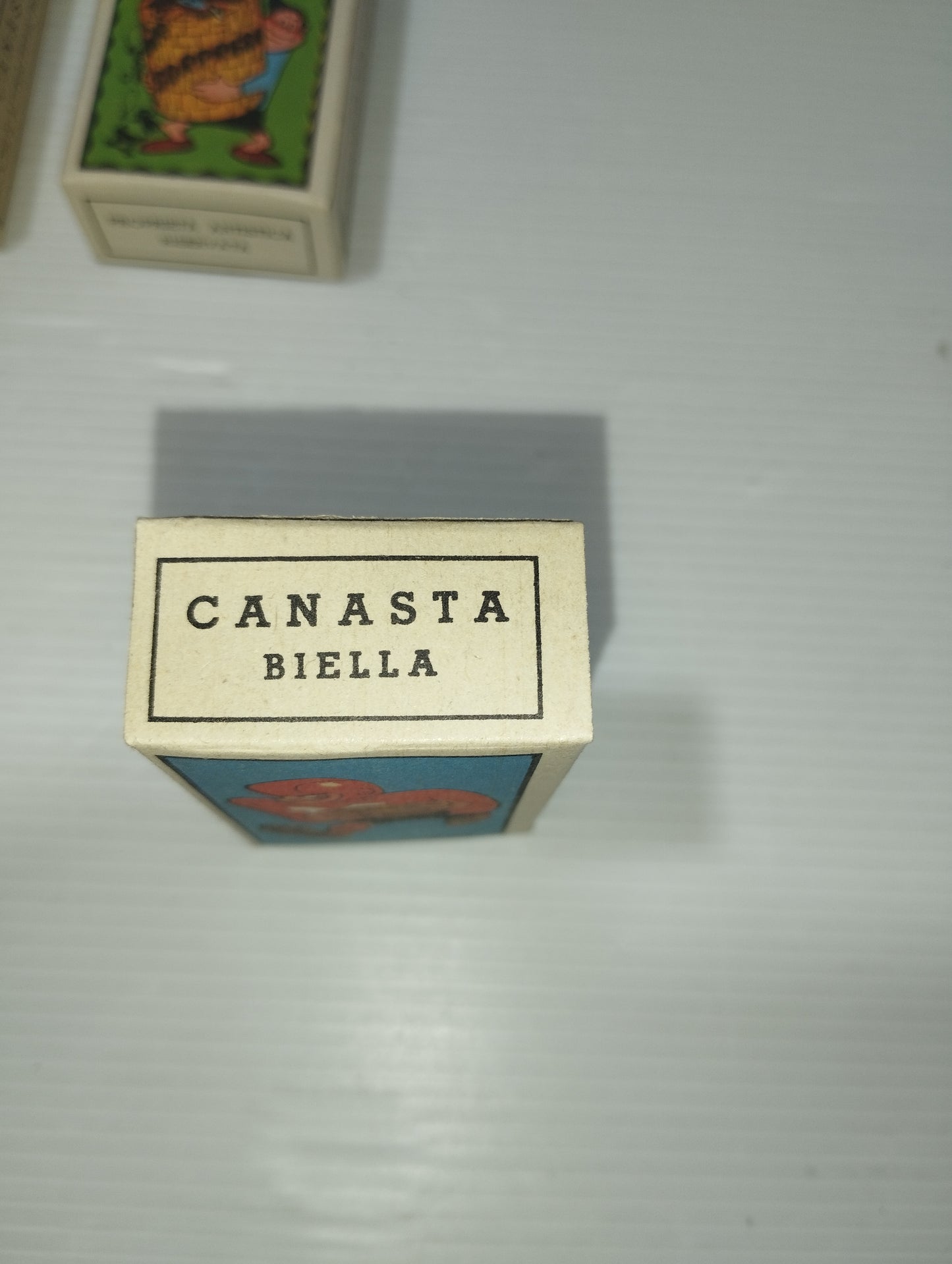 Canasta Biella 6 Scatoline  Con Sorpresa Serie Sport
Anni 40