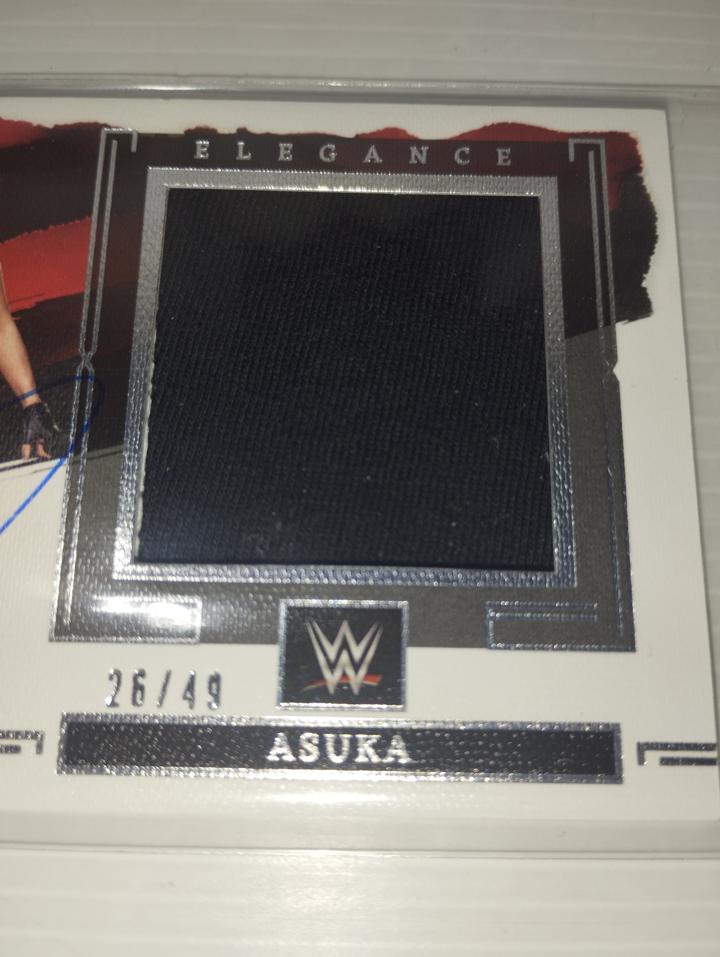 Asuka Wrestler Panini Autografo + materiale indossato/usato dalla Superstar Originali
Limitata in vendita la n.26/49