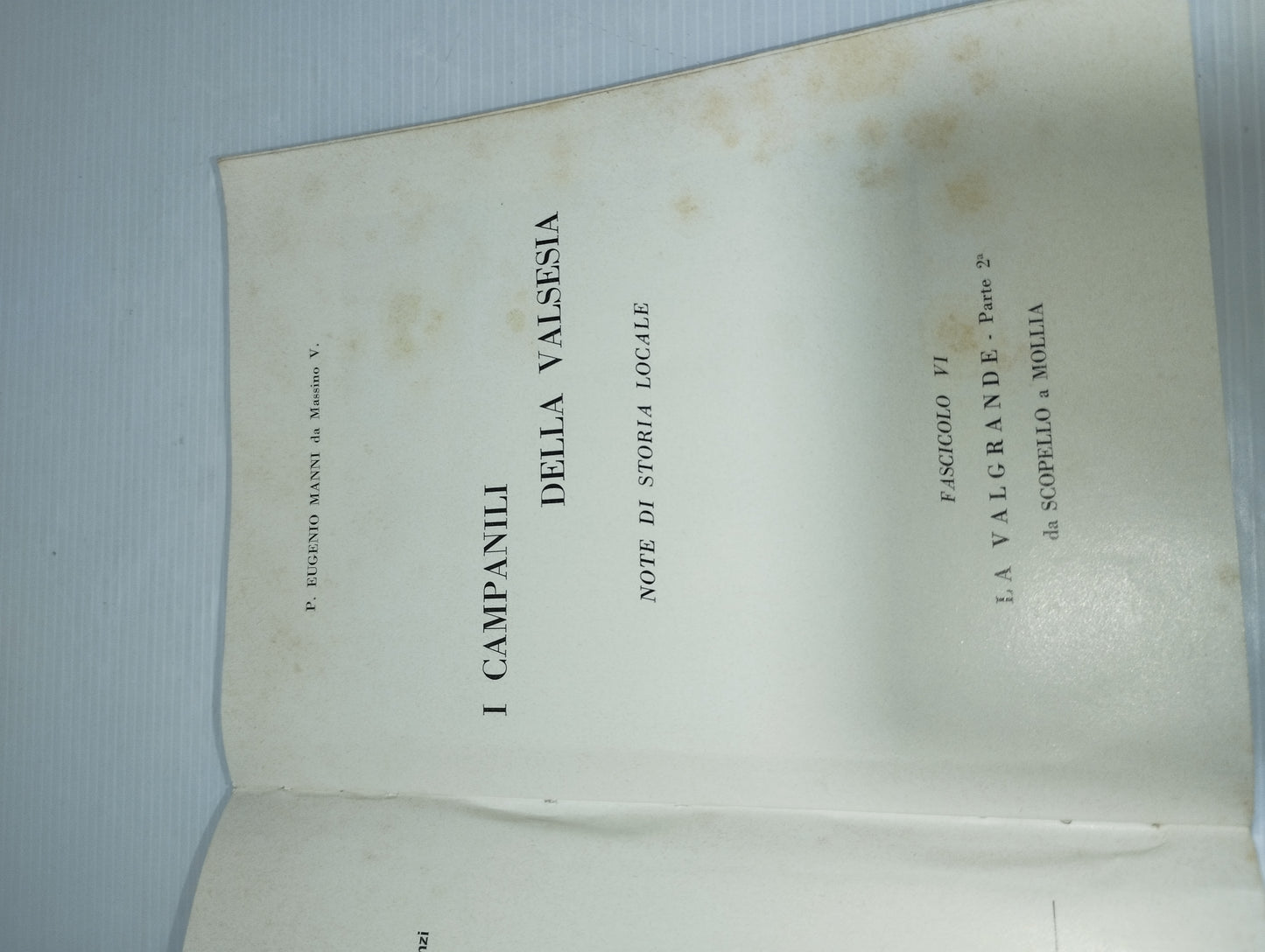 Campanili Della Valsesia Da Scopello A Mollia P.Eugenio Manni
Copertina morbida
Pagine n.282