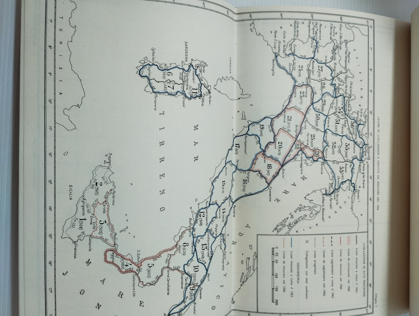 4 Bollettini Di Geodesia E Scienze Affini Anni 60 
Istituto Geografico Militare Firenze