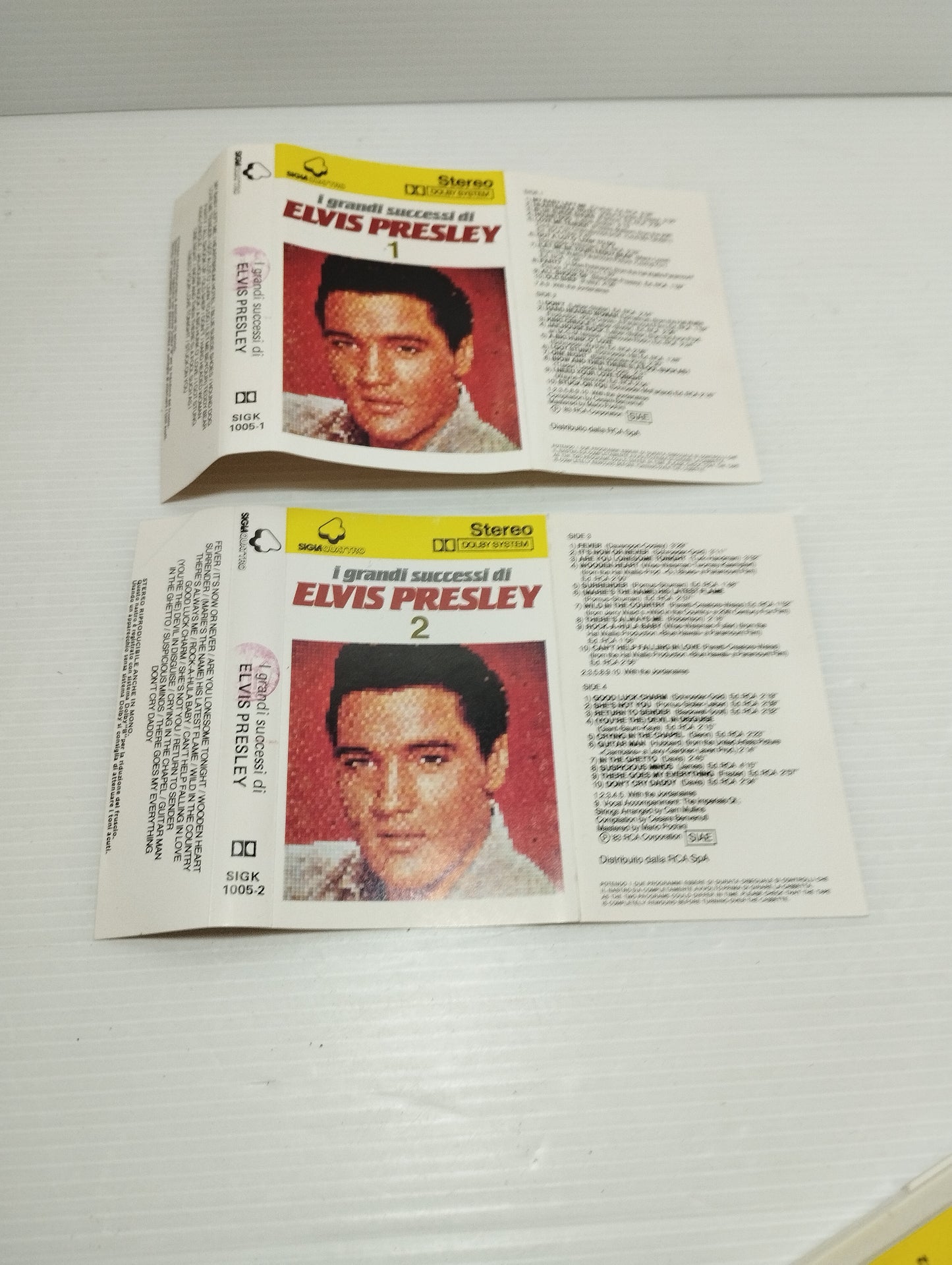 I Grandi Successi Di Elvis Presley 2 Musicassette