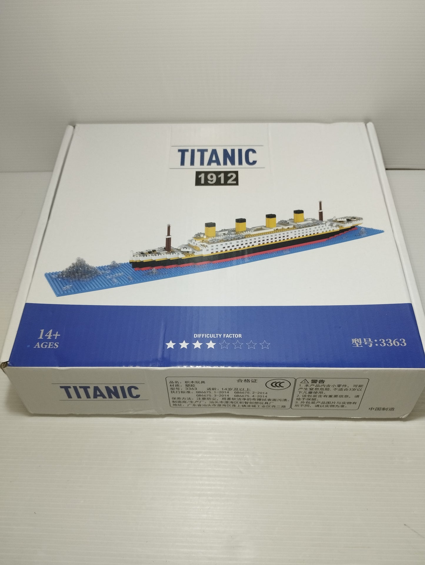 Titanic 1912 Set Di Blocchi Da Costruzioni In Miniatura
In plastica