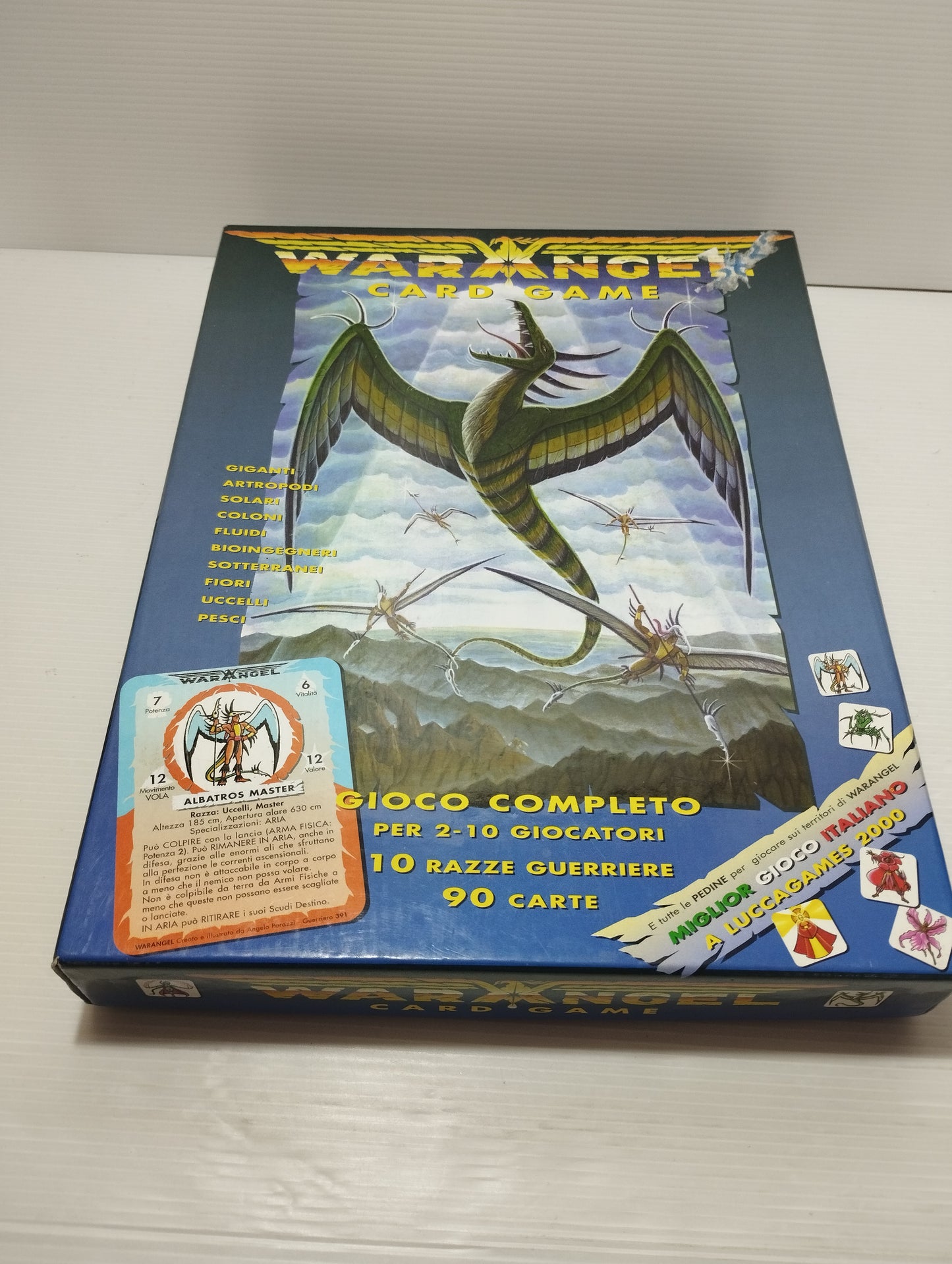 Gioco Warrior Angel Card Game Non Controllato Nei Numero Di Pezzi