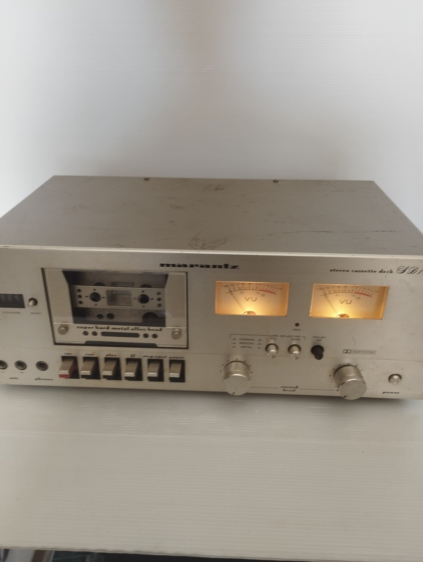 Marantz Stereo Cassette Deck SD1015 Non Testato Da Revisionare