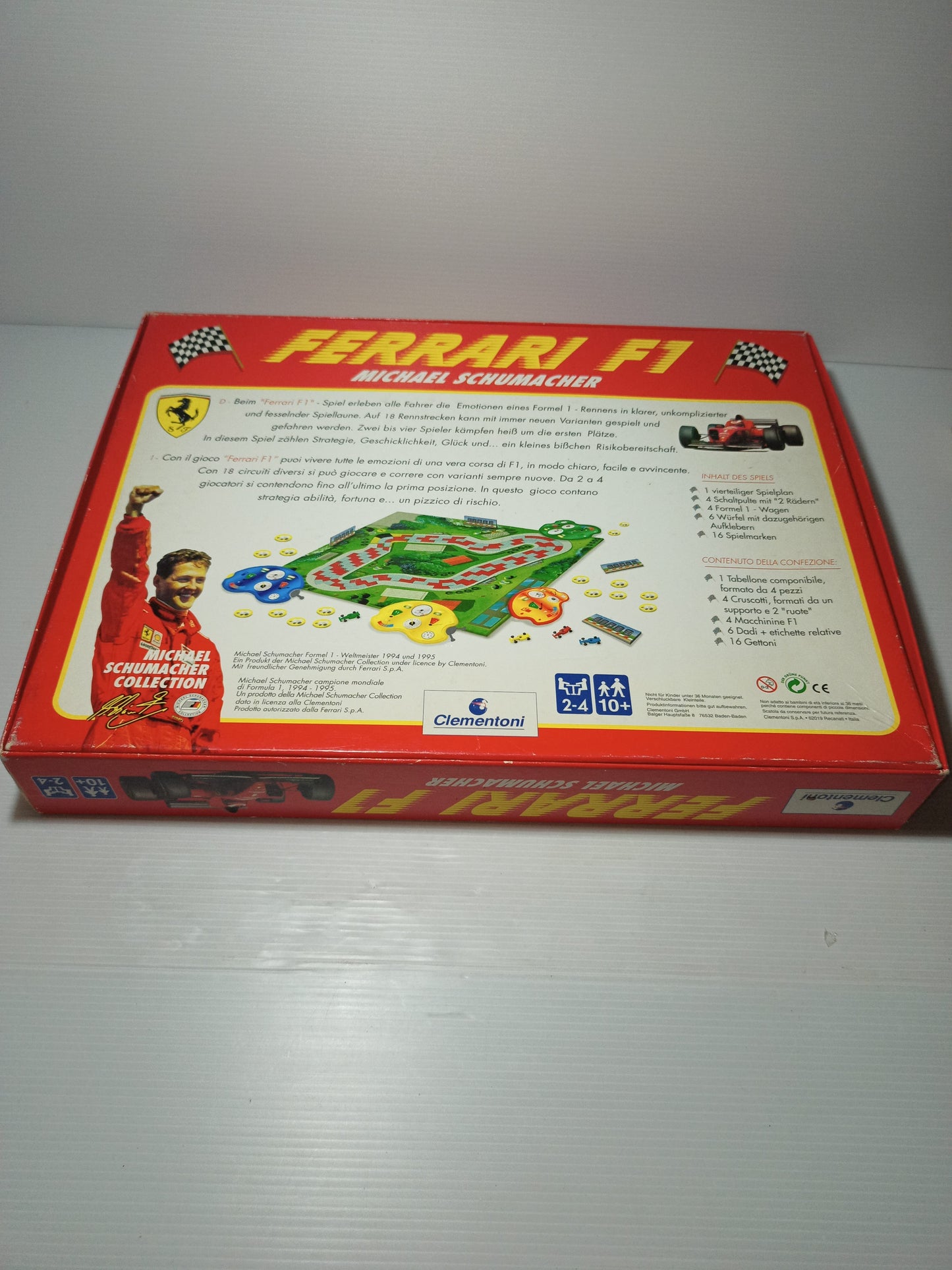 Gioco Ferrari F1 M.Schumacher 
Clementoni LEGGI DESCRIZIONE