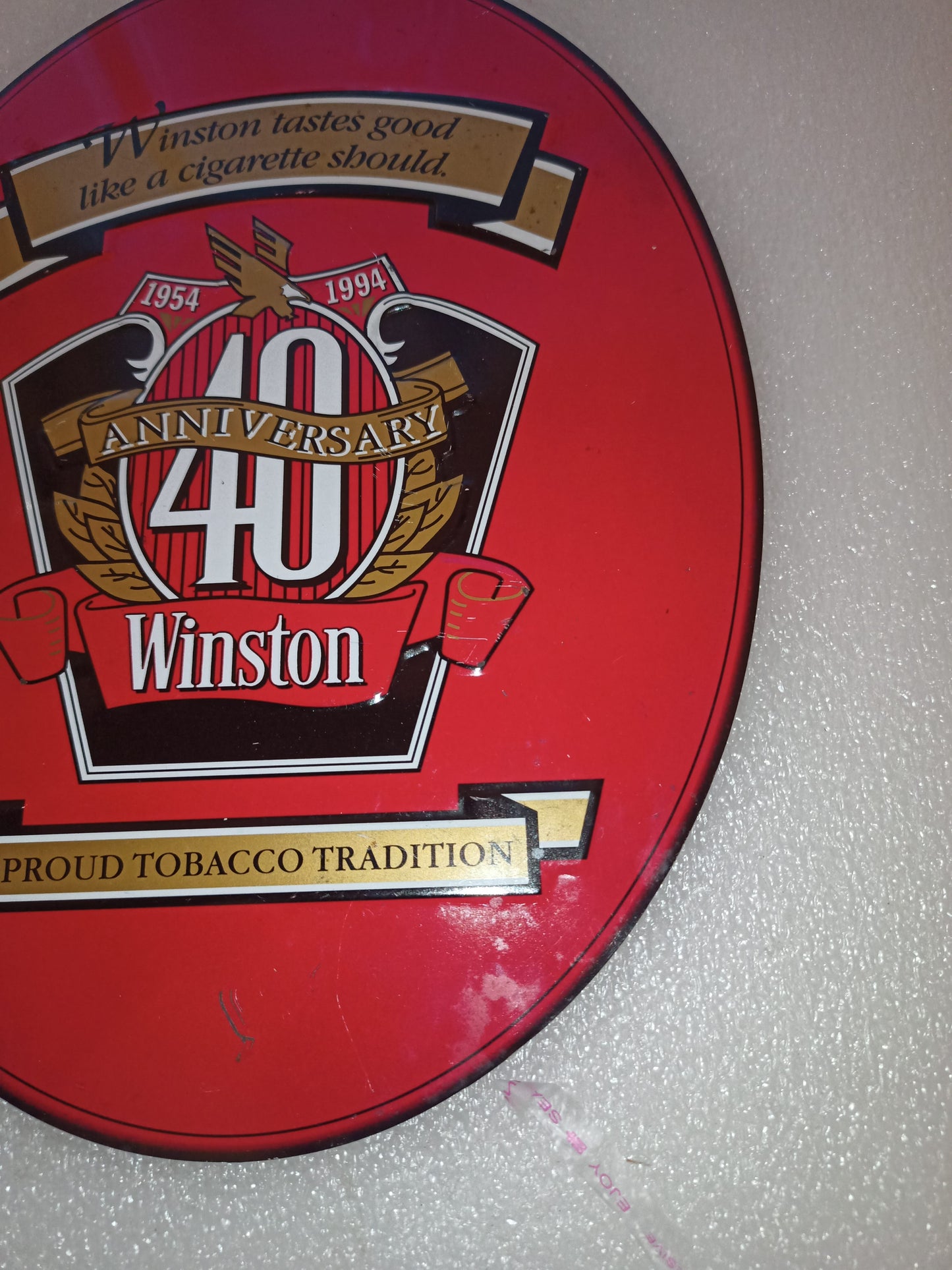 Targa Winston Cigarette 40° Anniversary

in Metallo