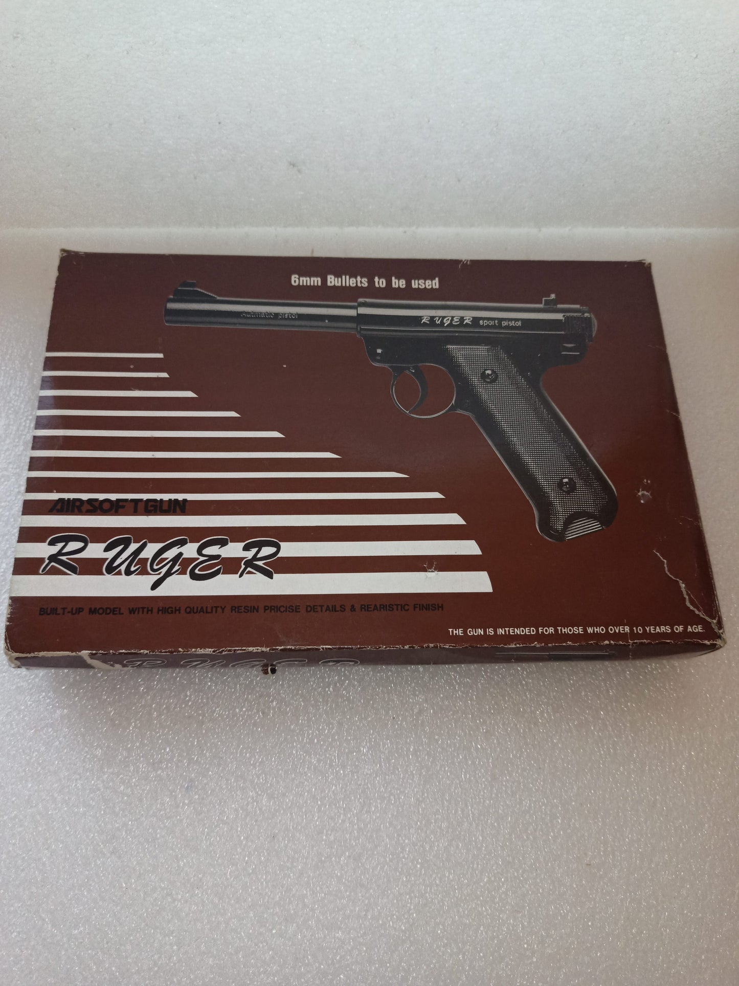 Pistola Giocattolo Ruger Airsoftgun 6mm Vintage
In plastica