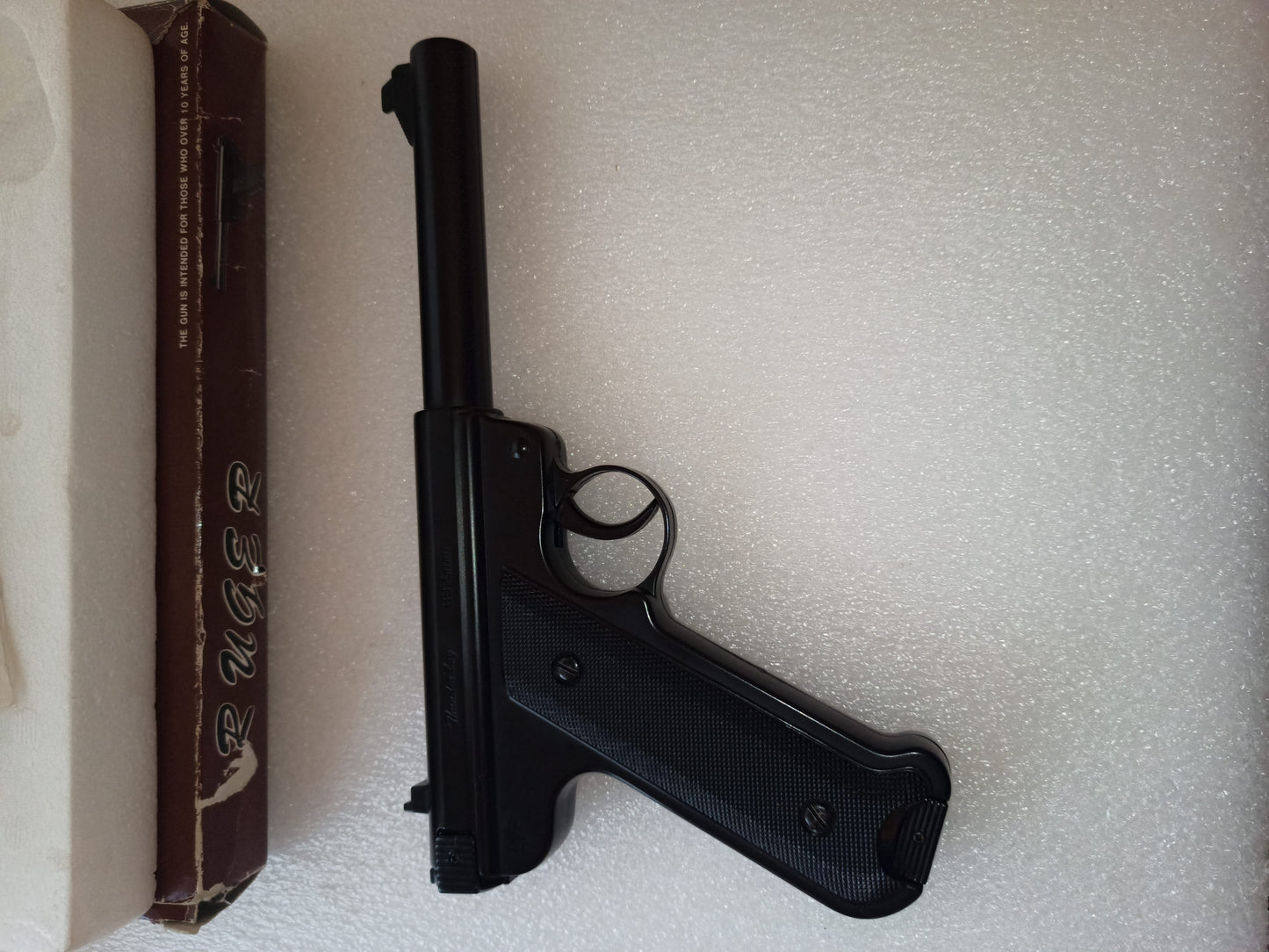 Pistola Giocattolo Ruger Airsoftgun 6mm Vintage
In plastica