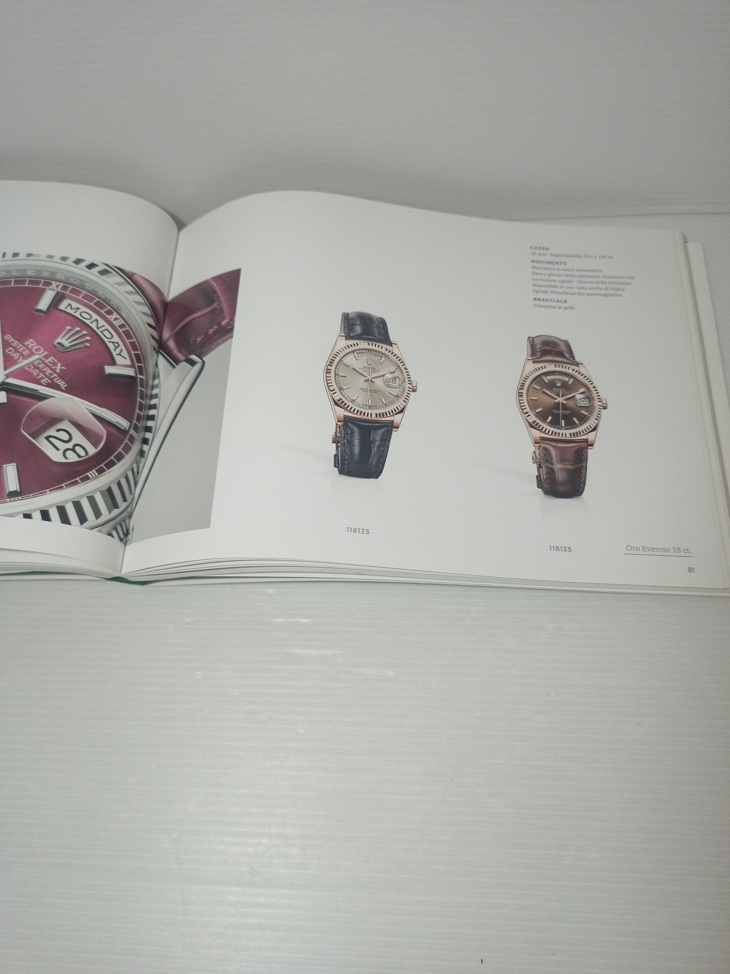 Rolex Catalogo Edizione 2014/2015
Stampato in Svizzera