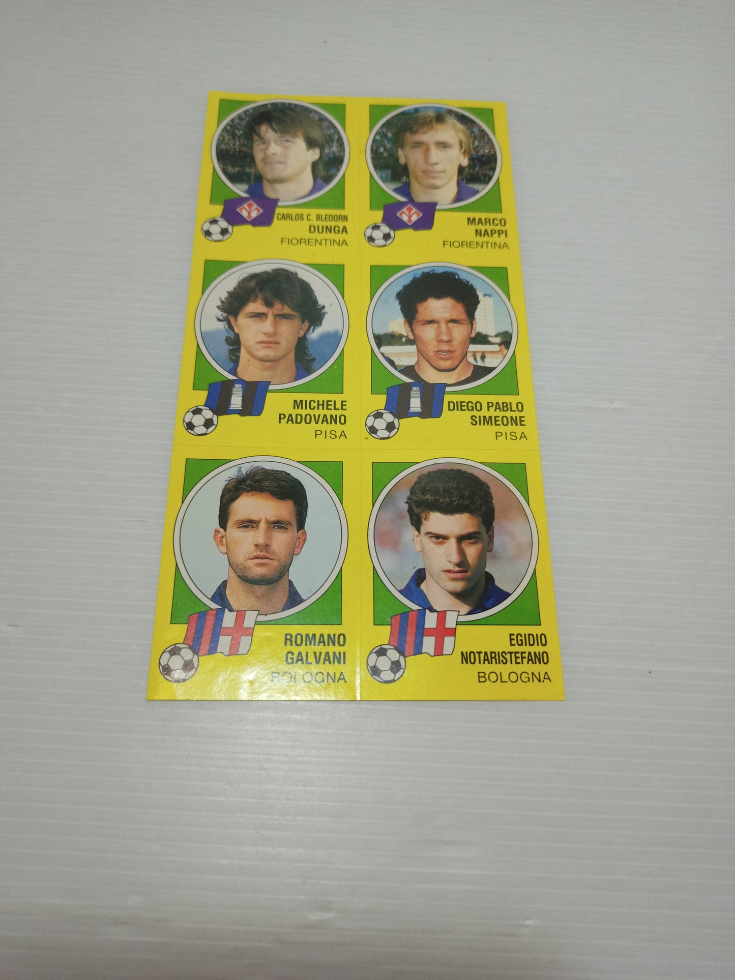 Figurine Calcio Junior Stickers
Anno 1990/91